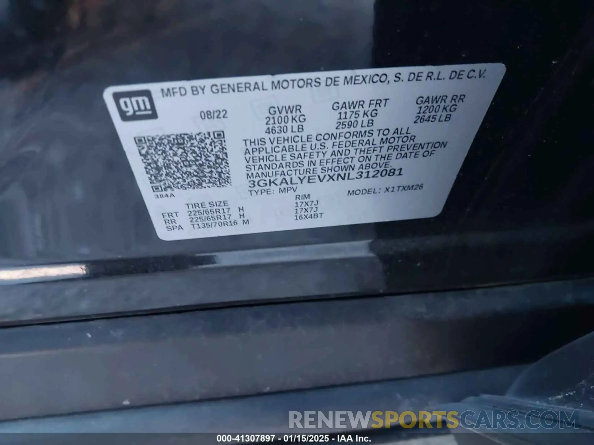 9 Photograph of a damaged car 3GKALYEVXNL312081 GMC TERRAIN 2022