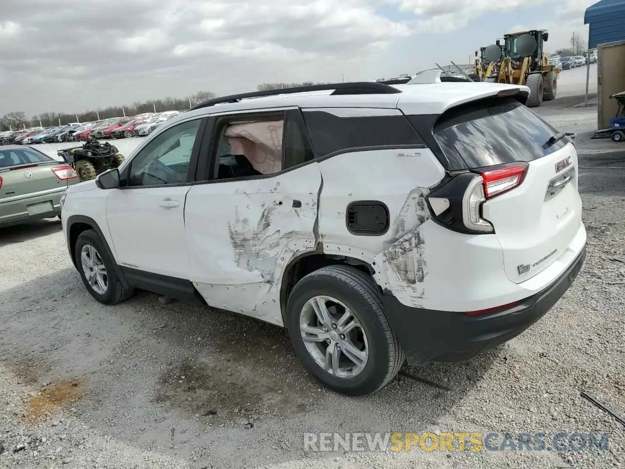 2 Фотография поврежденного автомобиля 3GKALMEG3PL268048 GMC TERRAIN 2023