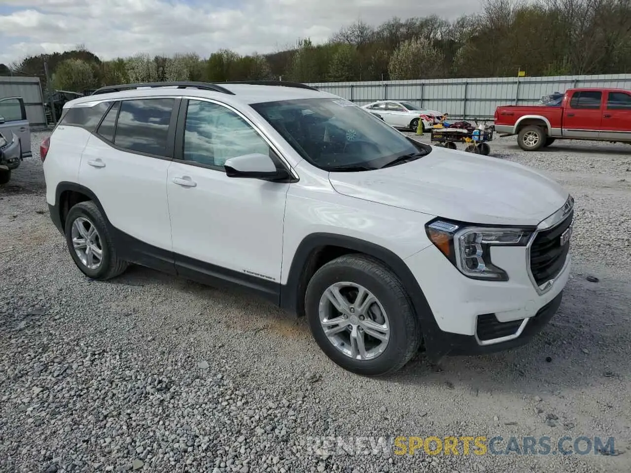 4 Фотография поврежденного автомобиля 3GKALMEG3PL268048 GMC TERRAIN 2023