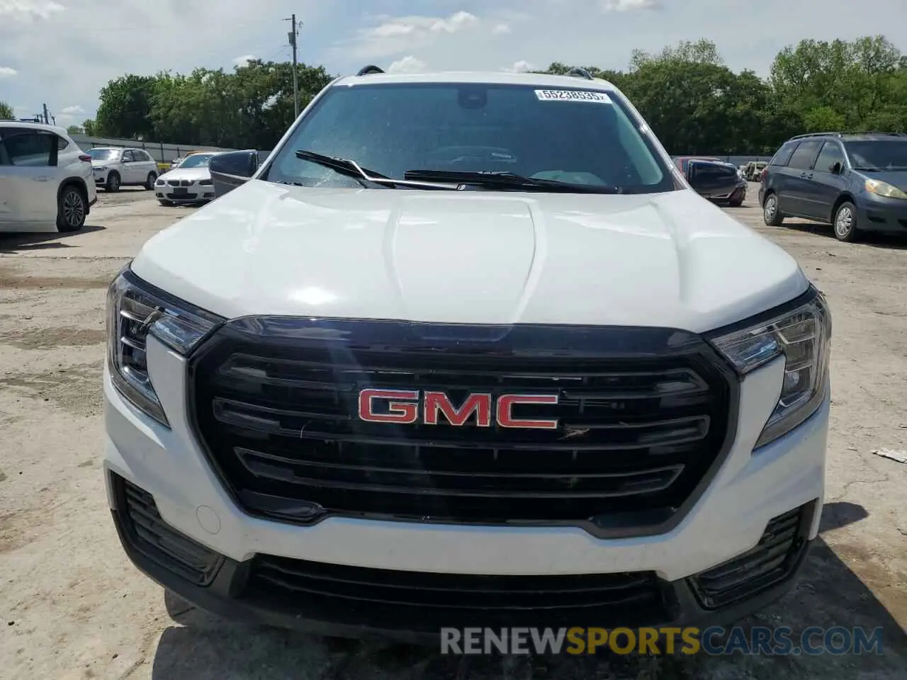 5 Photograph of a damaged car 3GKALMEG7PL247543 GMC TERRAIN 2023