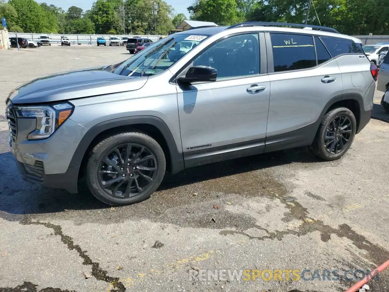 1 Photograph of a damaged car 3GKALMEG8PL151744 GMC TERRAIN 2023
