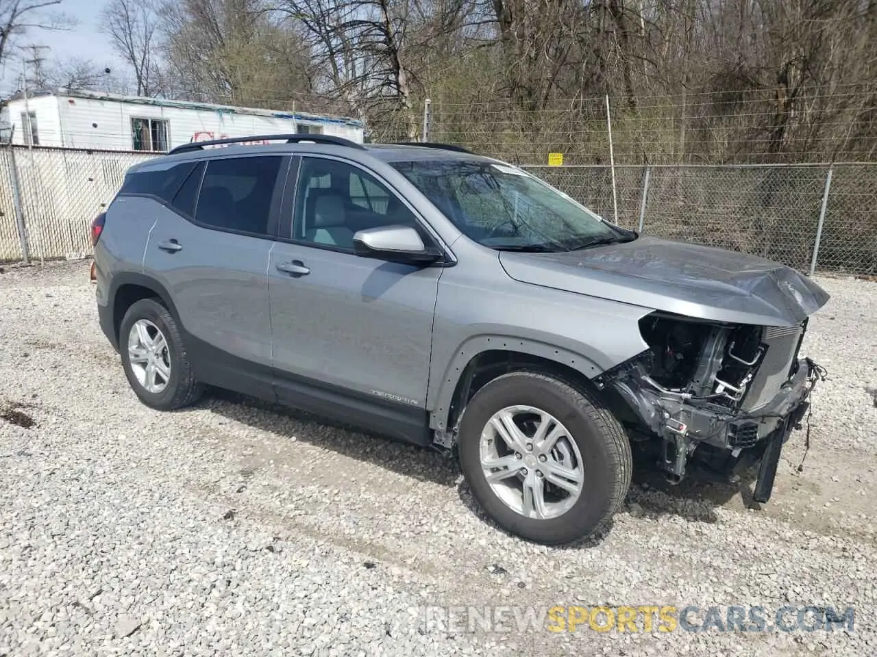 4 Фотография поврежденного автомобиля 3GKALMEG9PL201440 GMC TERRAIN 2023