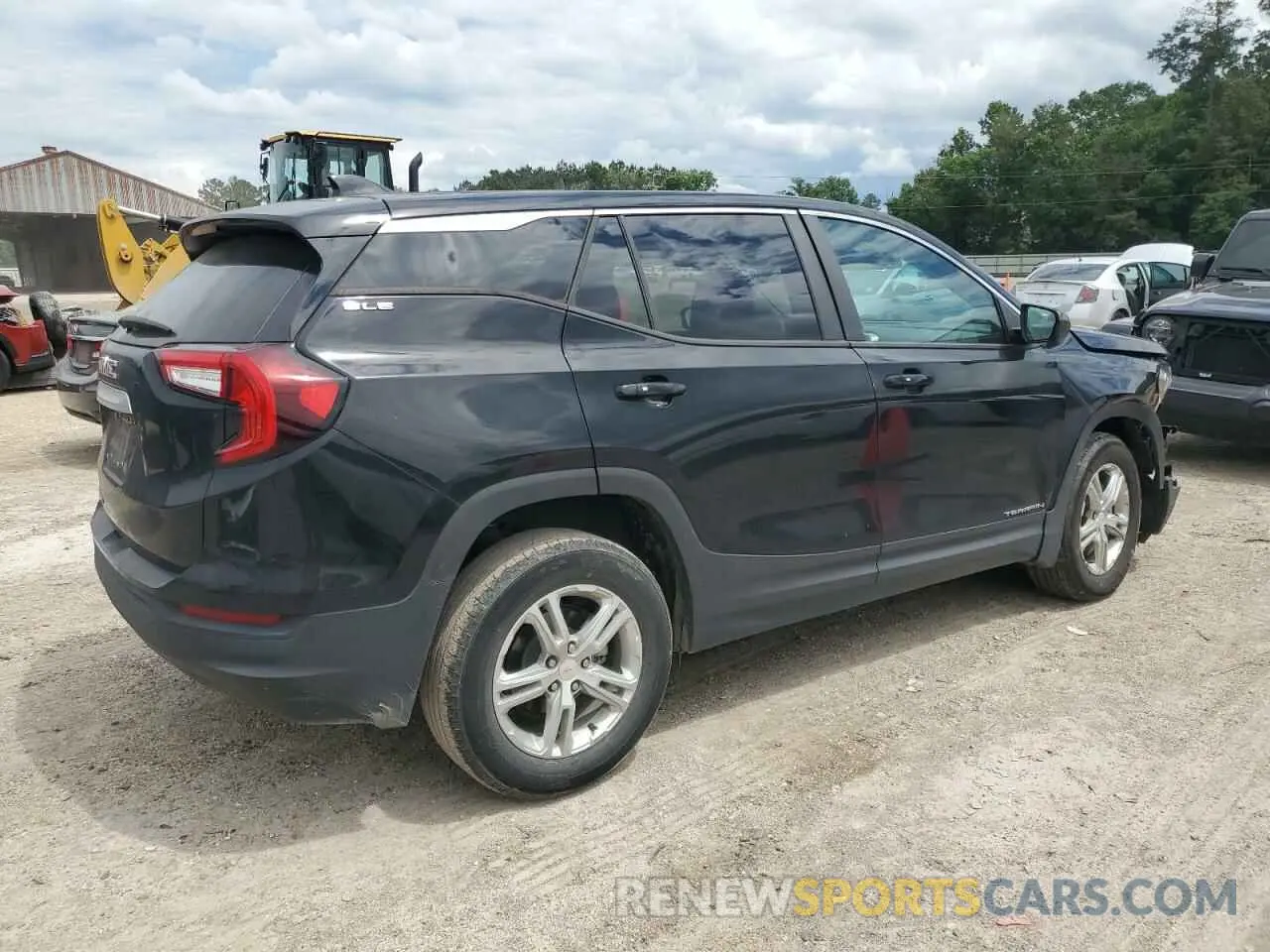 3 Photograph of a damaged car 3GKALMEGXPL242109 GMC TERRAIN 2023