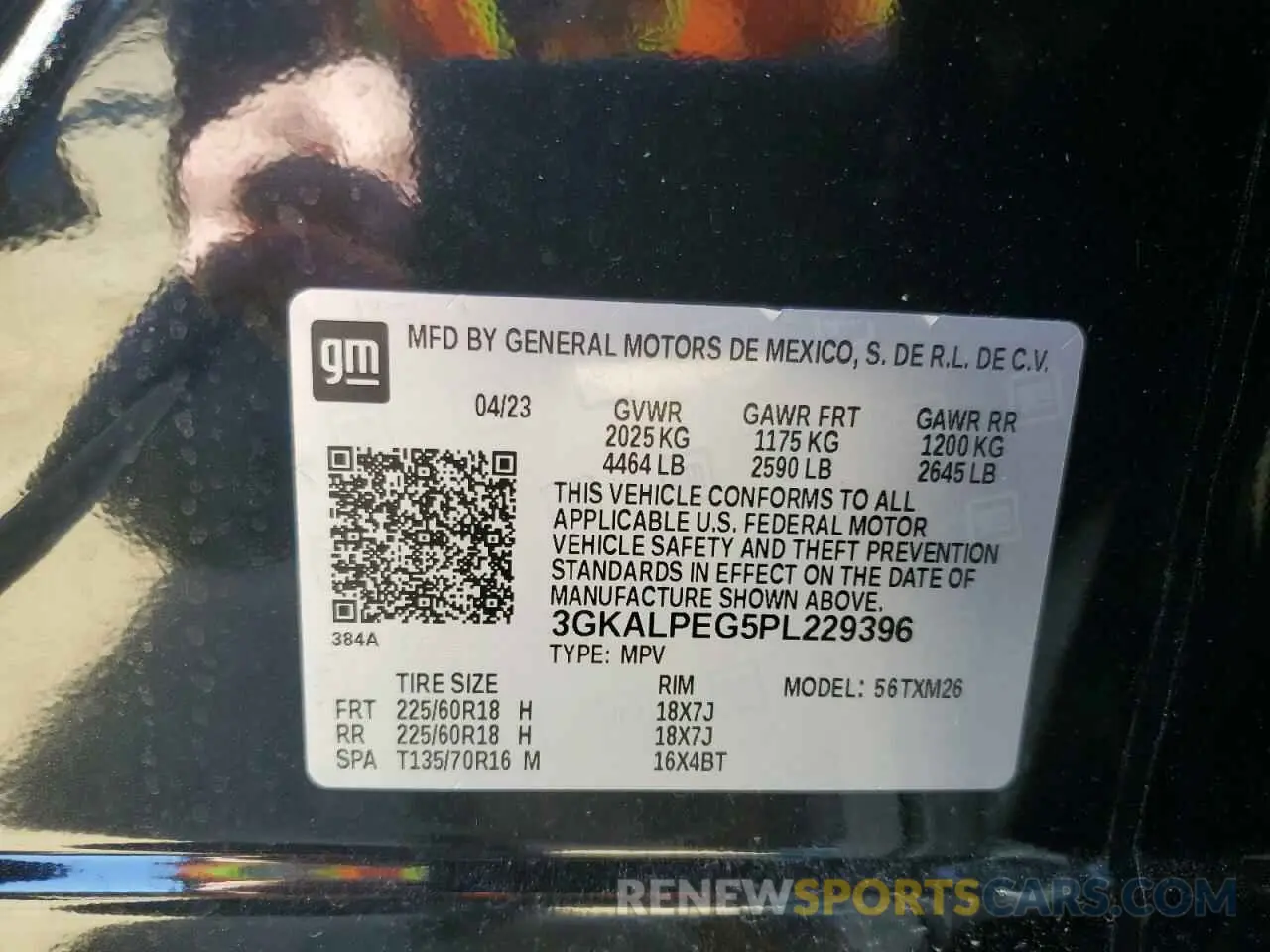 13 Фотография поврежденного автомобиля 3GKALPEG5PL229396 GMC TERRAIN 2023