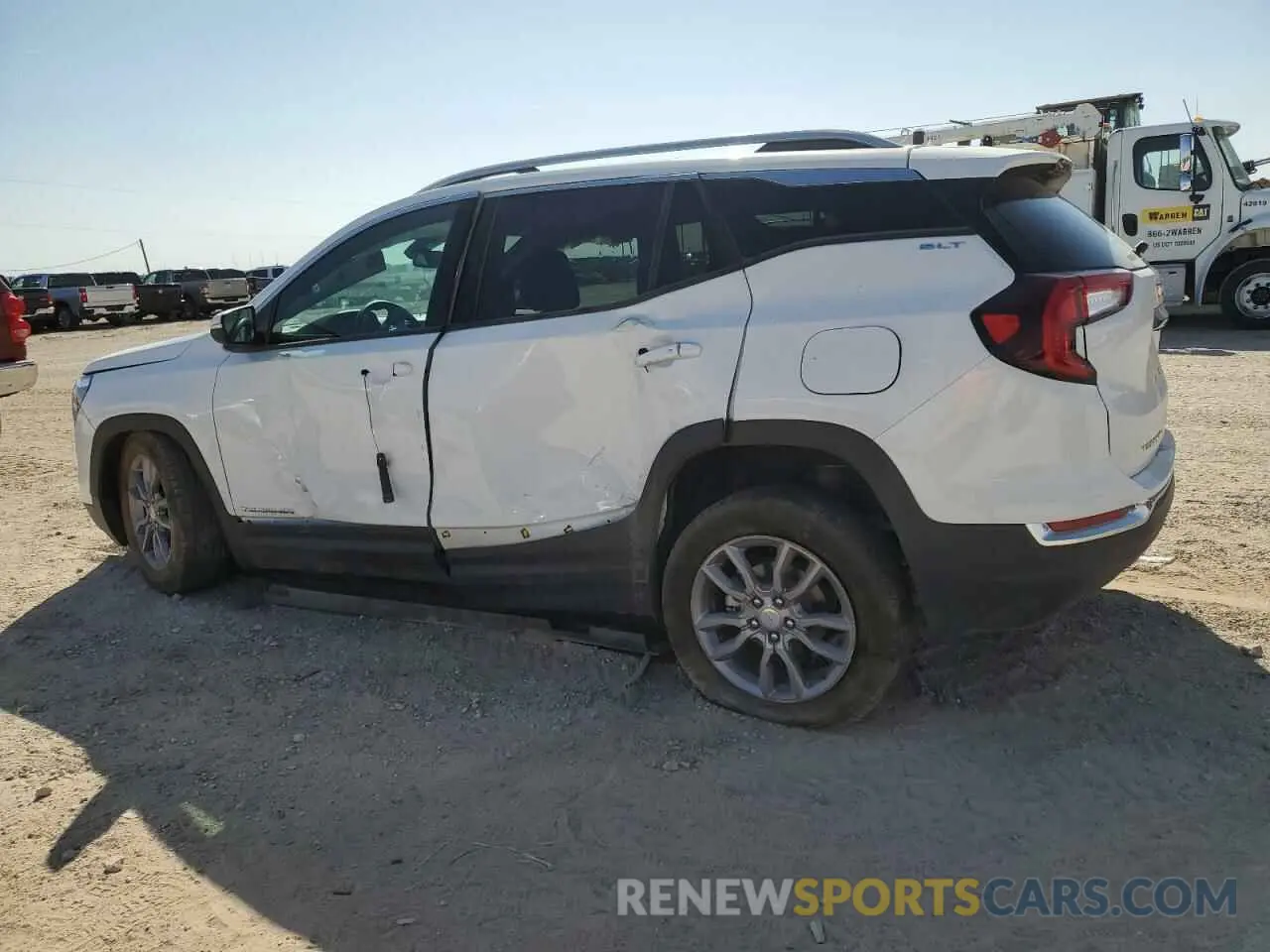2 Photograph of a damaged car 3GKALPEG6PL206614 GMC TERRAIN 2023