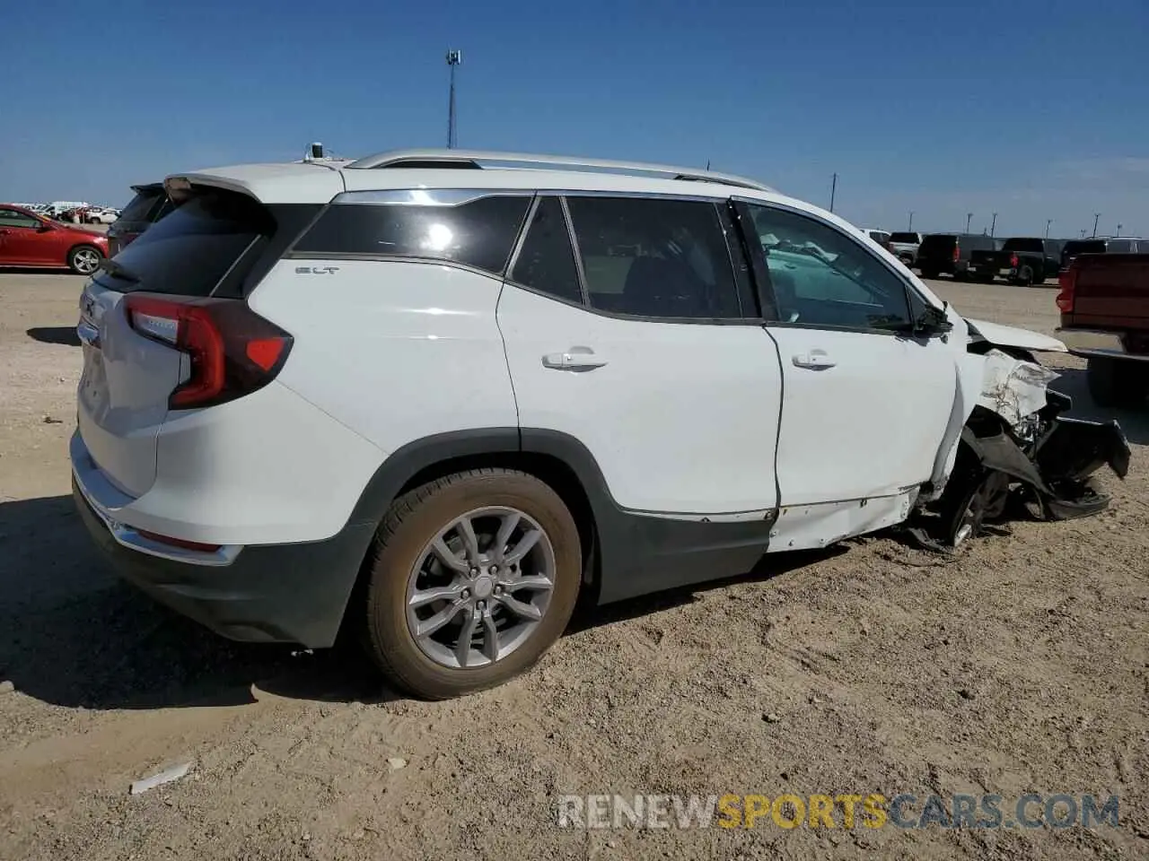 3 Photograph of a damaged car 3GKALPEG6PL206614 GMC TERRAIN 2023