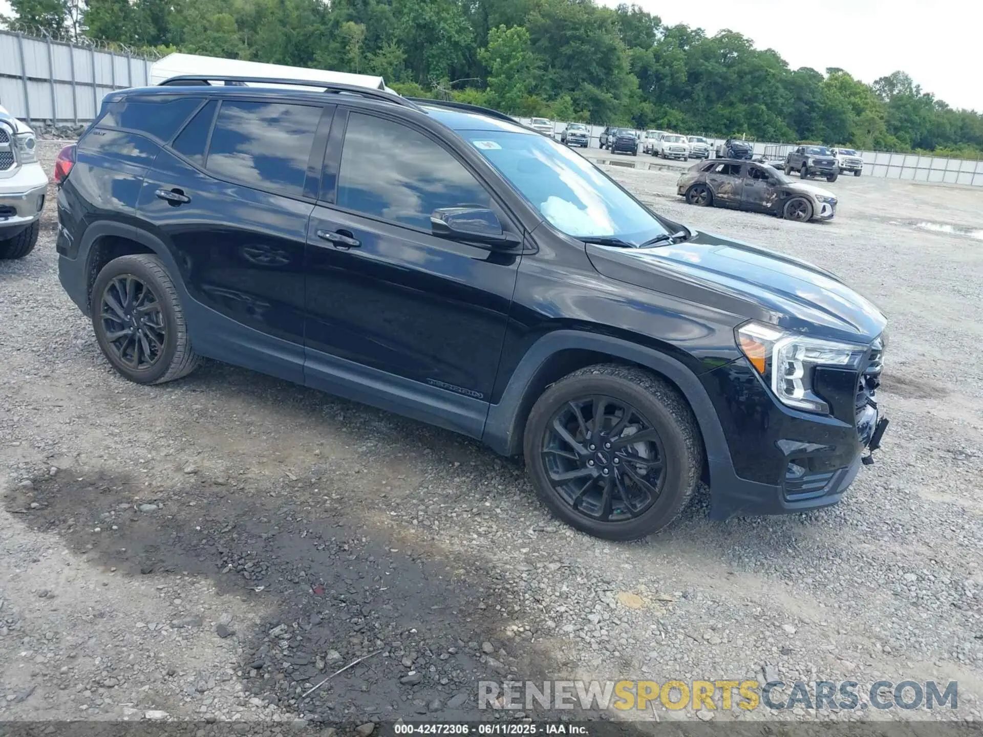 1 Photograph of a damaged car 3GKALPEG7PL109518 GMC TERRAIN 2023