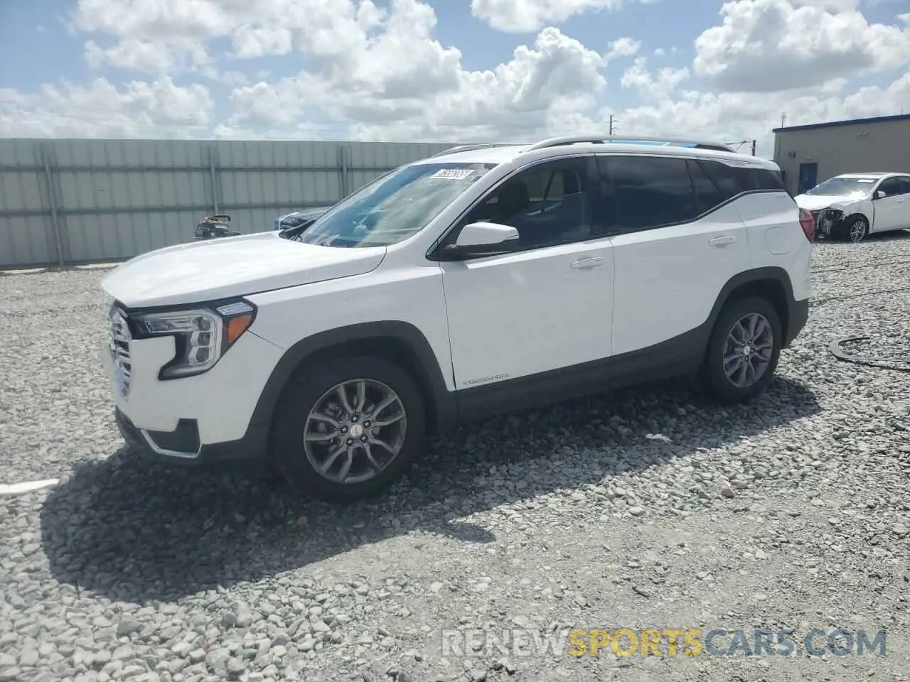 1 Photograph of a damaged car 3GKALPEG8PL186740 GMC TERRAIN 2023