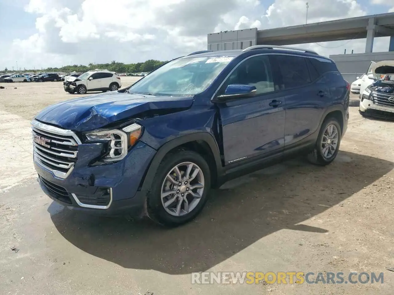 1 Photograph of a damaged car 3GKALPEG9PL118866 GMC TERRAIN 2023