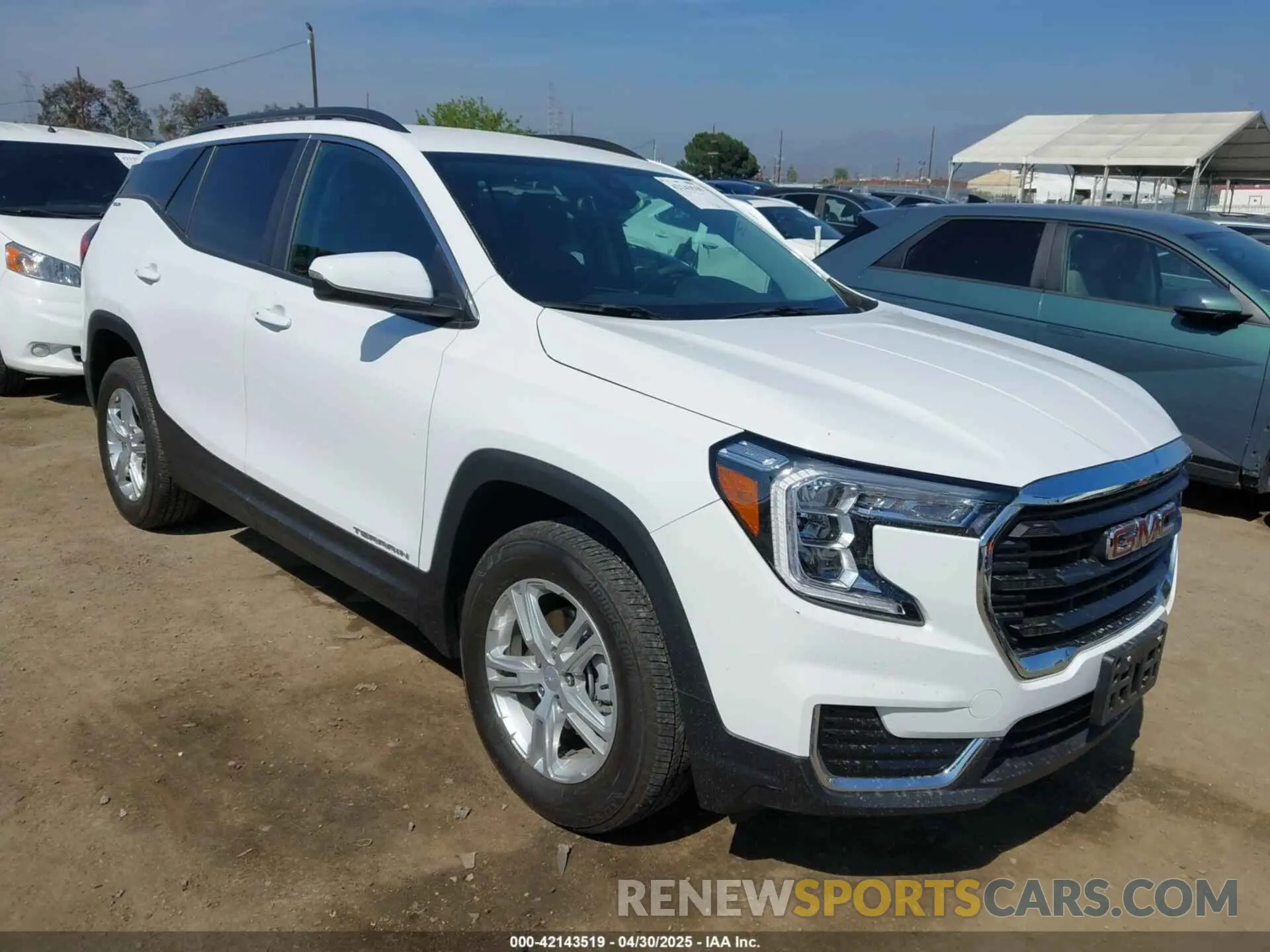 1 Photograph of a damaged car 3GKALTEG0PL238404 GMC TERRAIN 2023