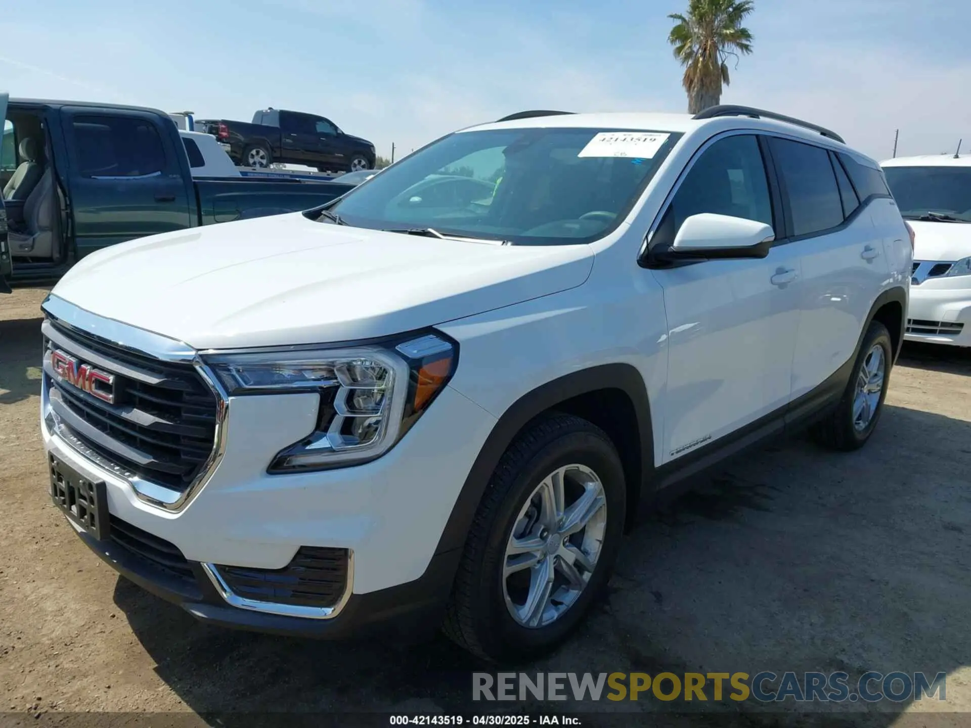2 Photograph of a damaged car 3GKALTEG0PL238404 GMC TERRAIN 2023