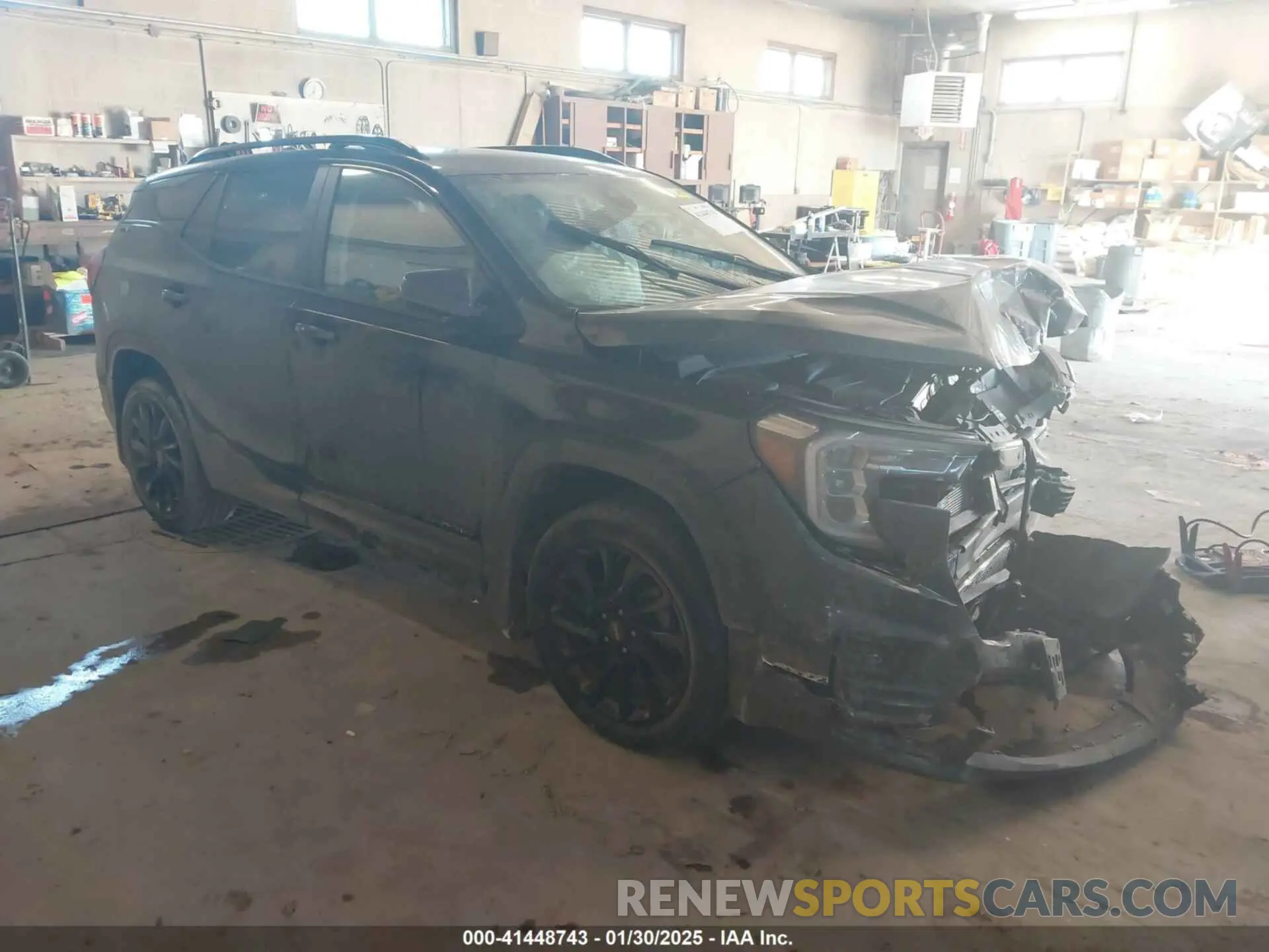1 Photograph of a damaged car 3GKALTEG1PL142183 GMC TERRAIN 2023