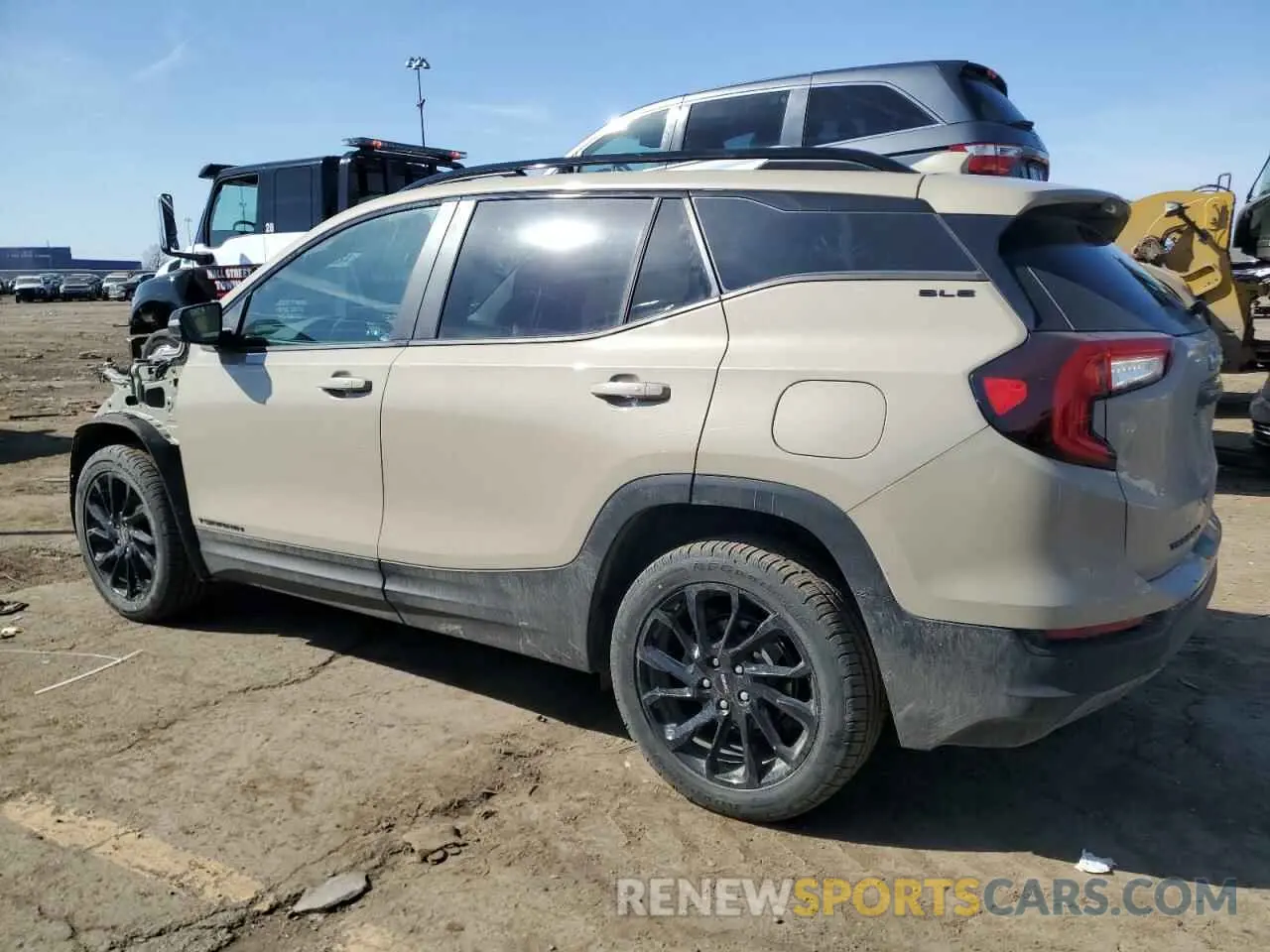 2 Photograph of a damaged car 3GKALTEG2PL150566 GMC TERRAIN 2023