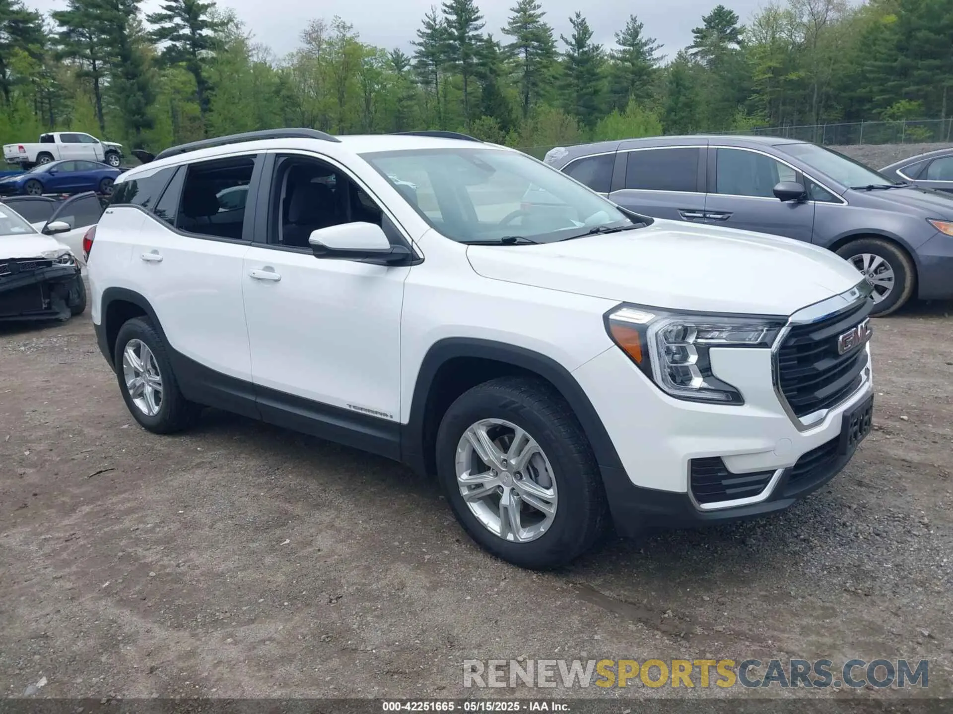 1 Photograph of a damaged car 3GKALTEG4PL232136 GMC TERRAIN 2023
