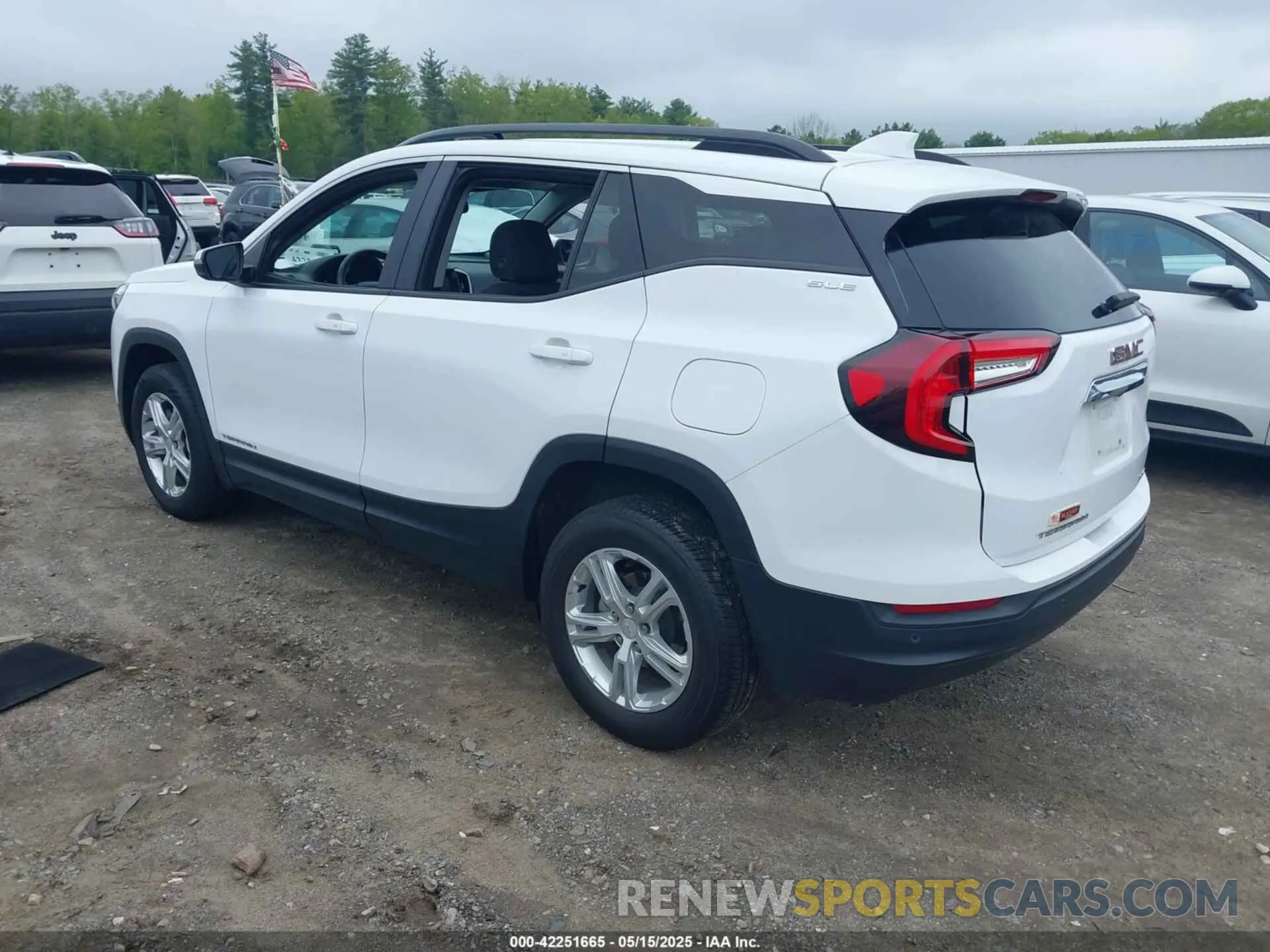 3 Photograph of a damaged car 3GKALTEG4PL232136 GMC TERRAIN 2023