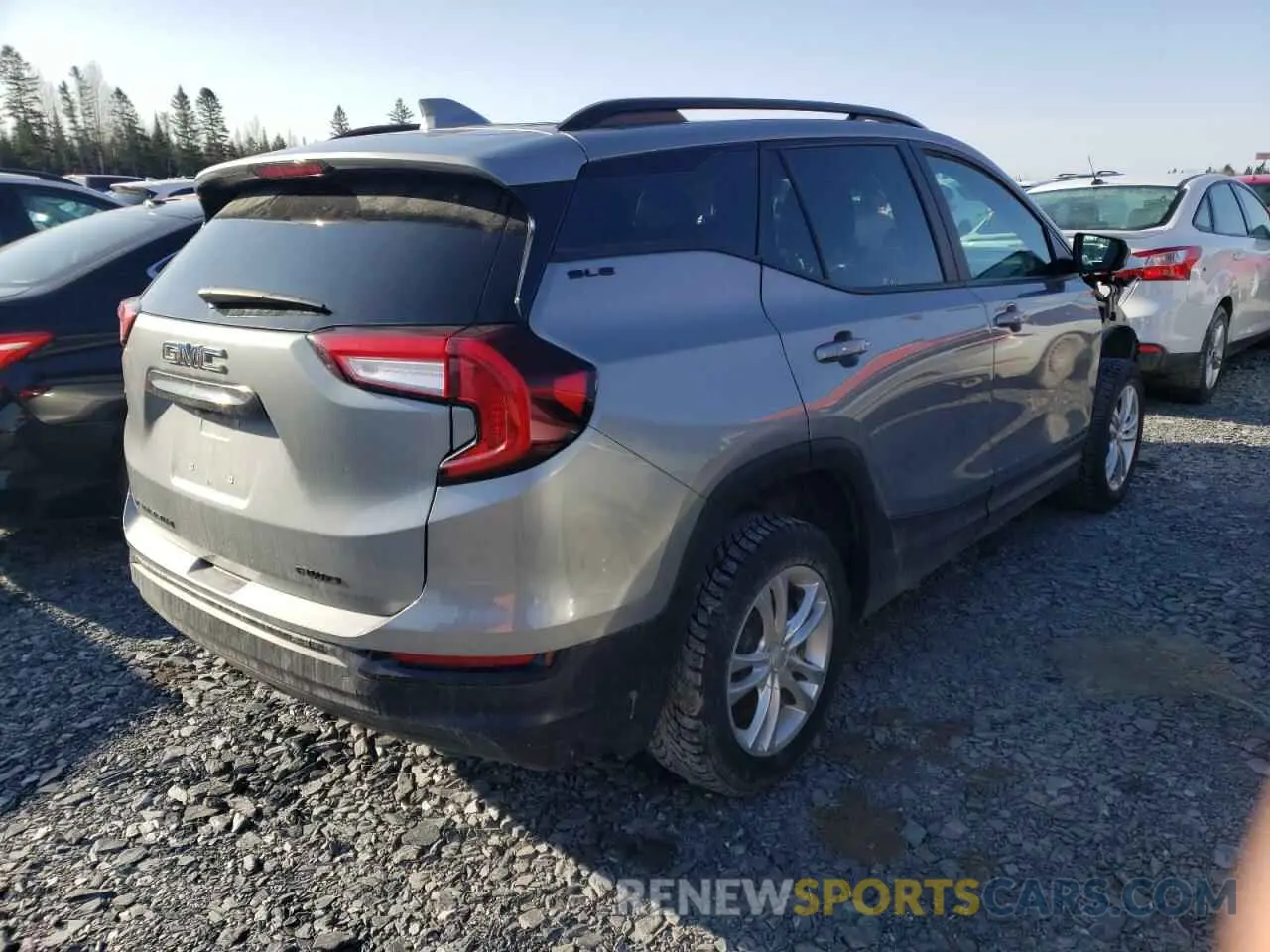 3 Photograph of a damaged car 3GKALTEG5PL118100 GMC TERRAIN 2023