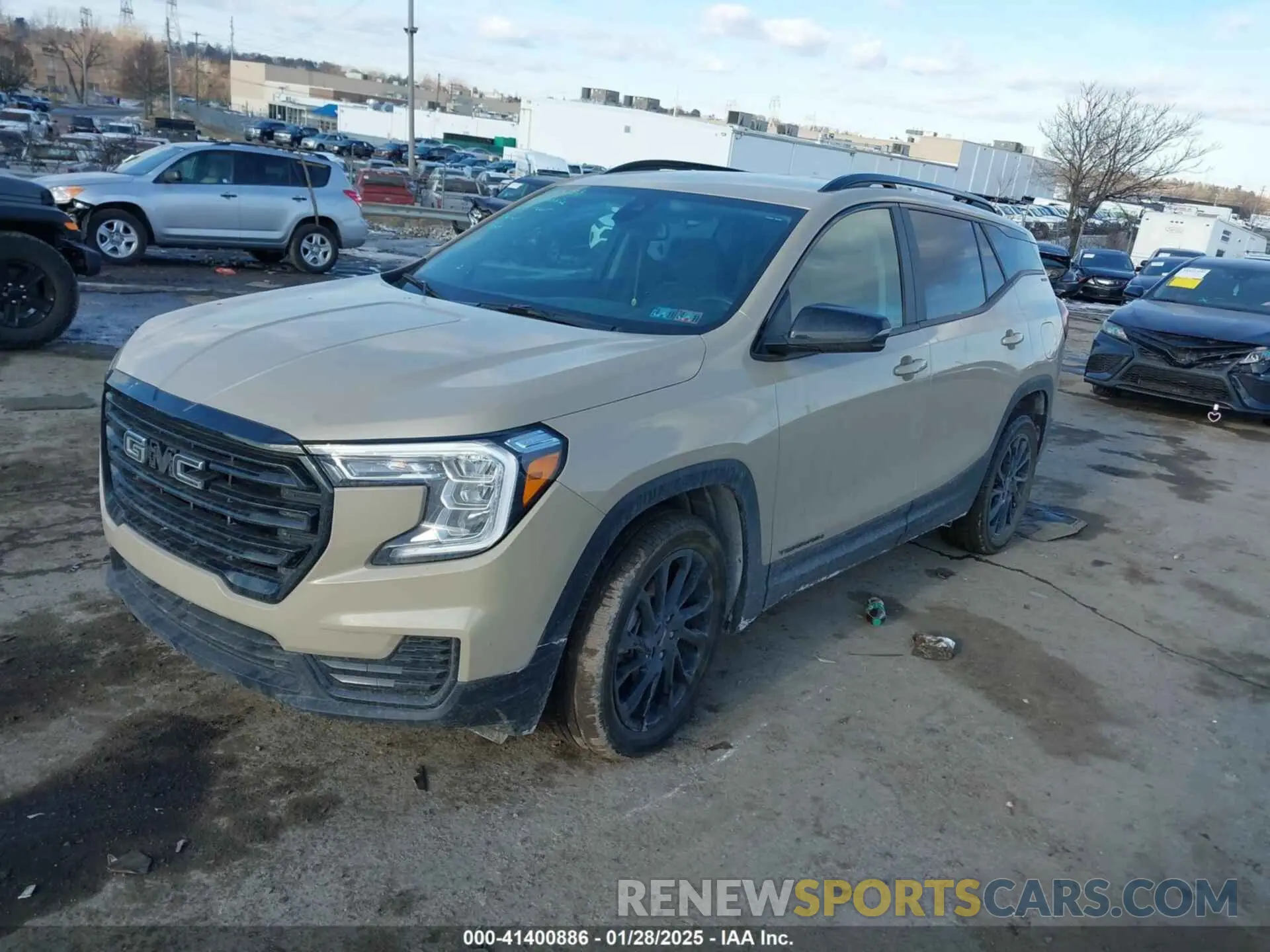 2 Photograph of a damaged car 3GKALTEG7PL110256 GMC TERRAIN 2023