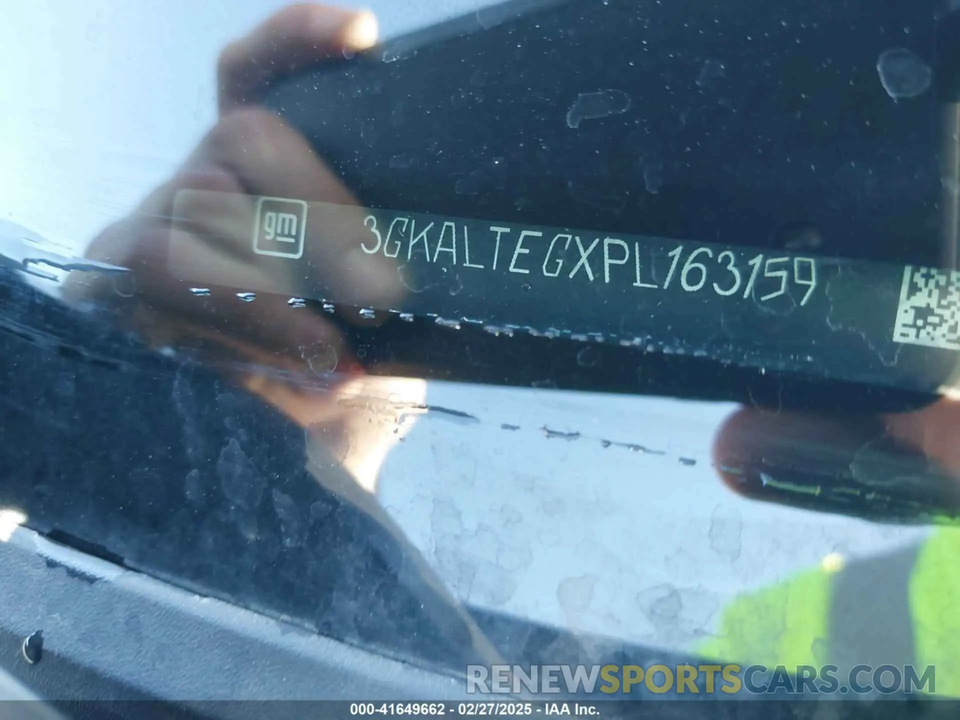 9 Photograph of a damaged car 3GKALTEGXPL163159 GMC TERRAIN 2023