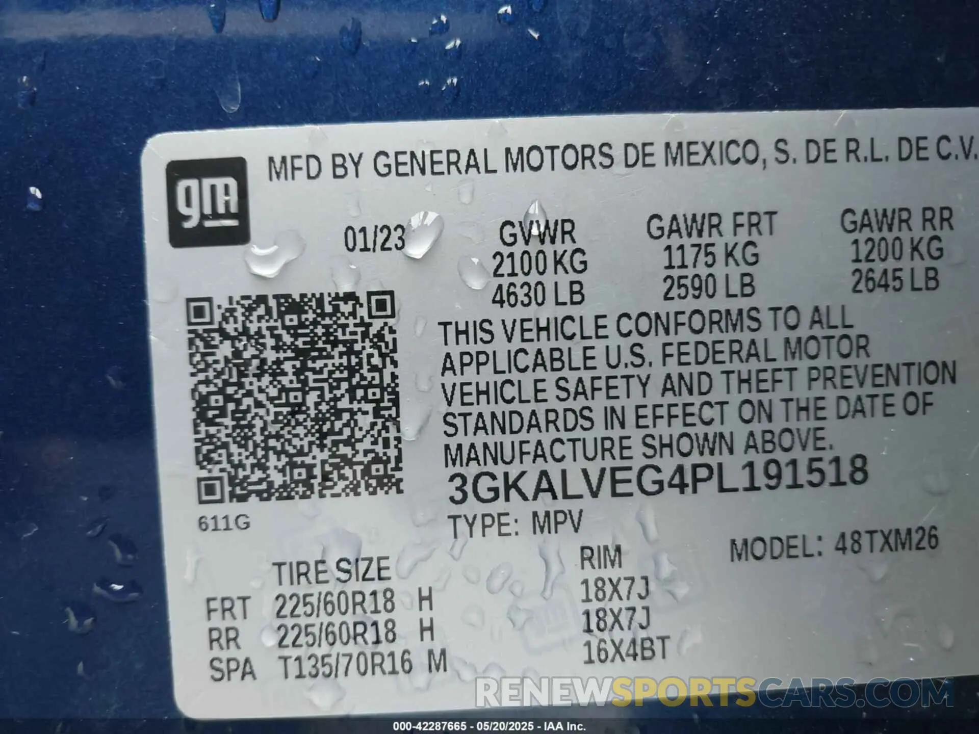 9 Фотография поврежденного автомобиля 3GKALVEG4PL191518 GMC TERRAIN 2023