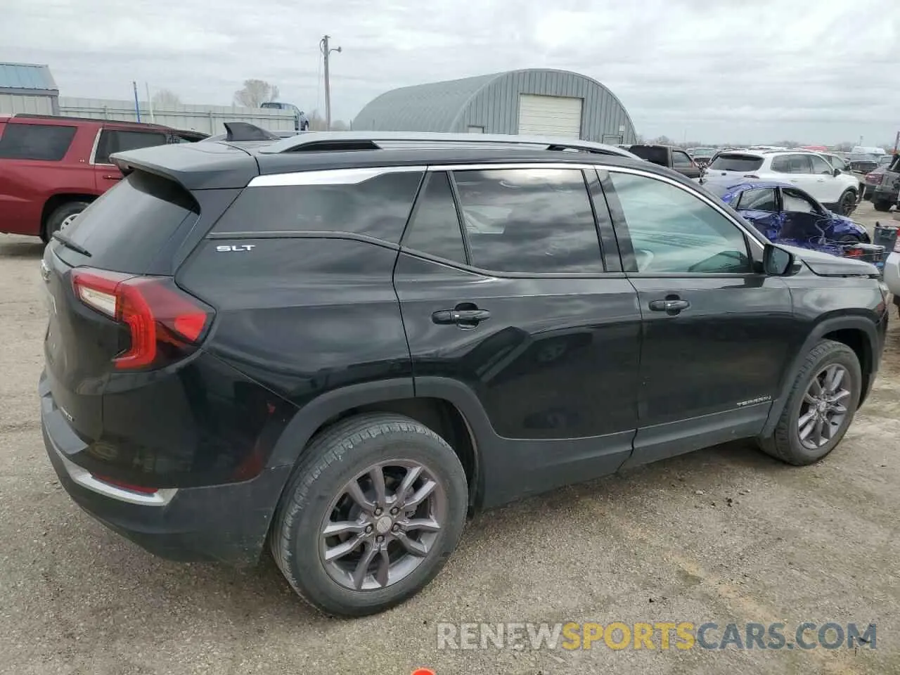 3 Photograph of a damaged car 3GKALVEG7PL143107 GMC TERRAIN 2023