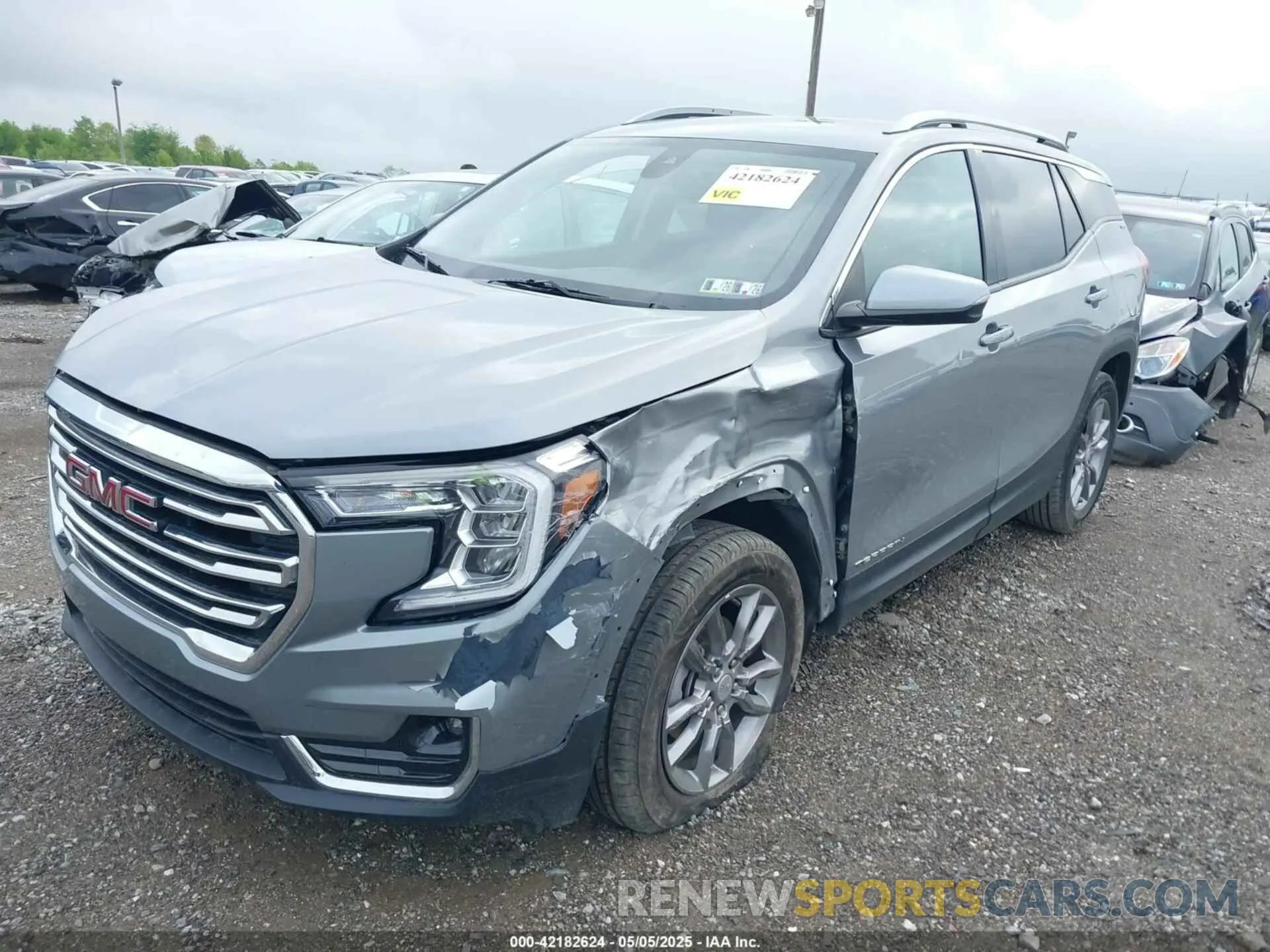 6 Photograph of a damaged car 3GKALVEG7PL187740 GMC TERRAIN 2023