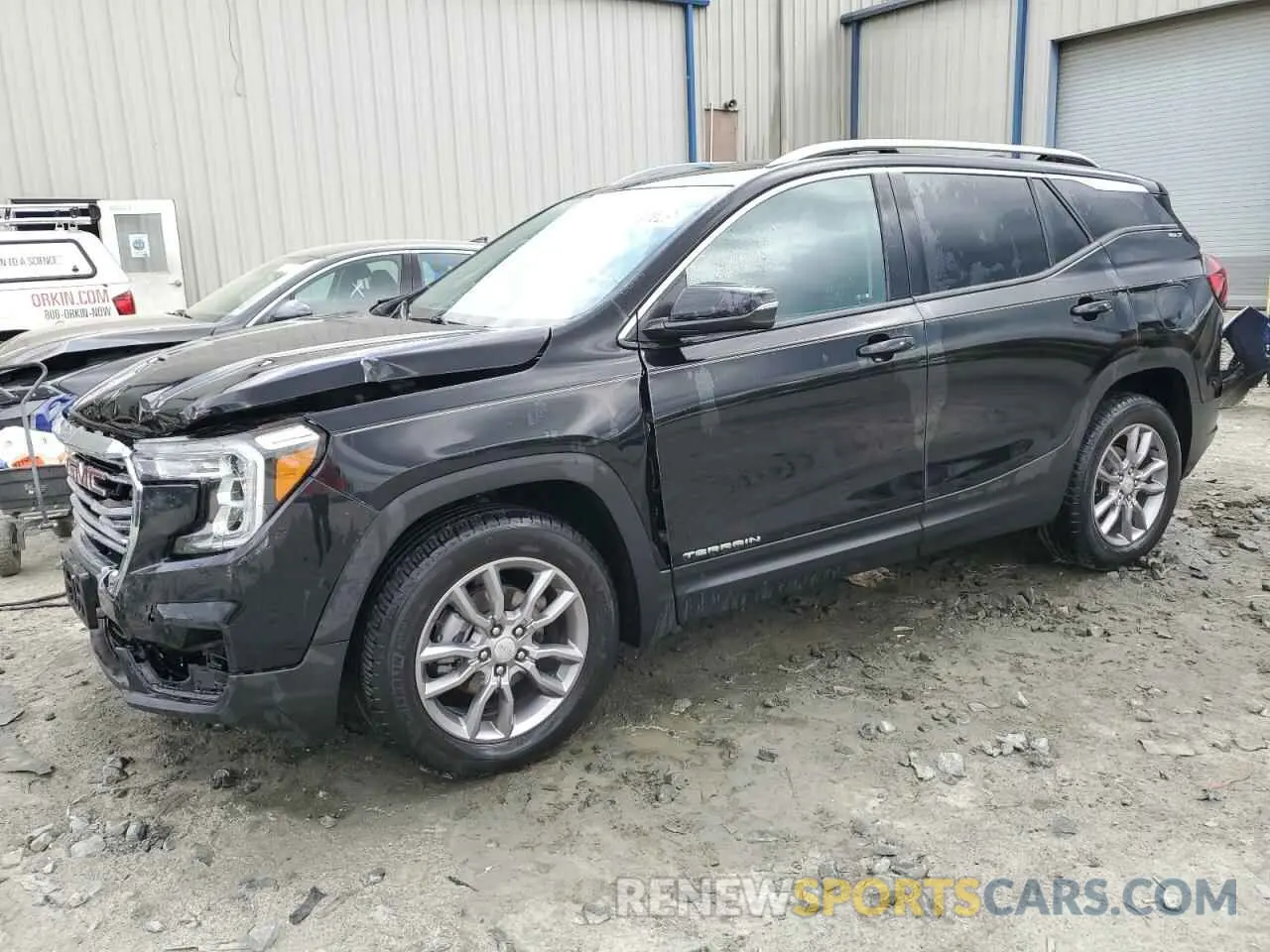 1 Photograph of a damaged car 3GKALVEGXPL132313 GMC TERRAIN 2023