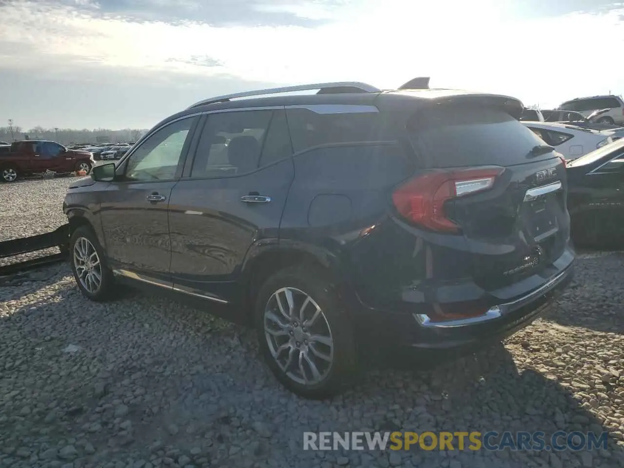 2 Photograph of a damaged car 3GKALXEG1PL140652 GMC TERRAIN 2023