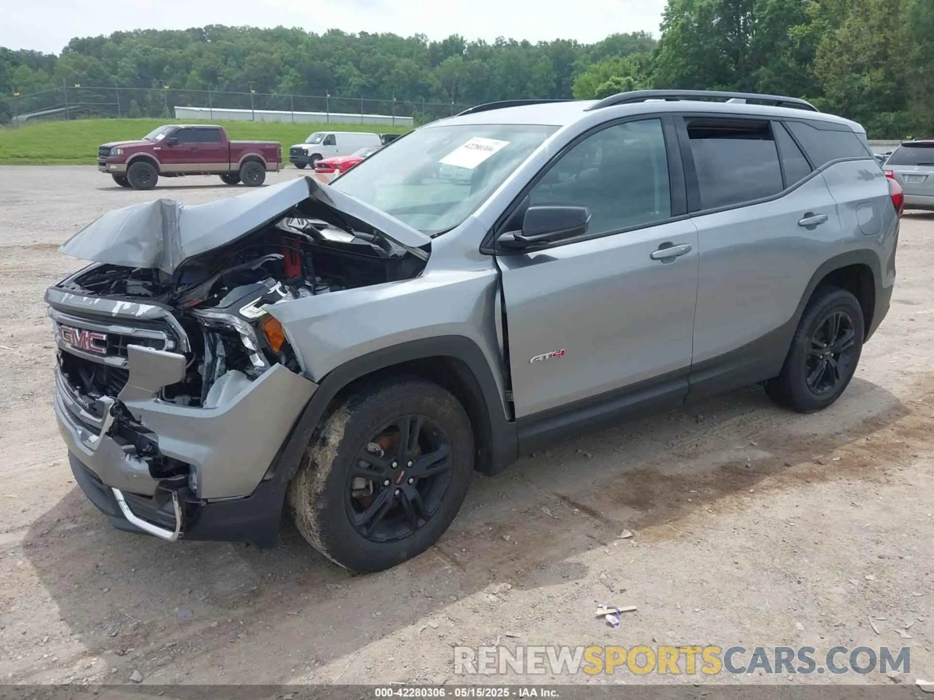 2 Photograph of a damaged car 3GKALYEG5PL257964 GMC TERRAIN 2023