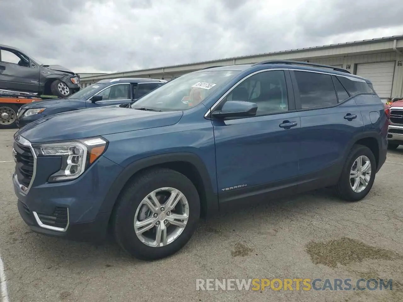 1 Photograph of a damaged car 3GKALMEG0RL249976 GMC TERRAIN 2024