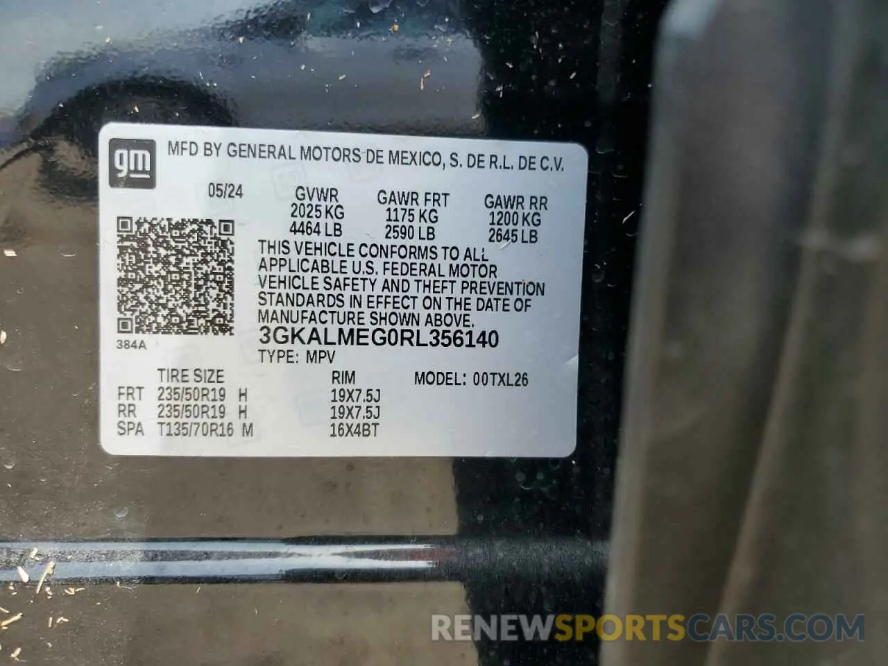 14 Фотография поврежденного автомобиля 3GKALMEG0RL356140 GMC TERRAIN 2024