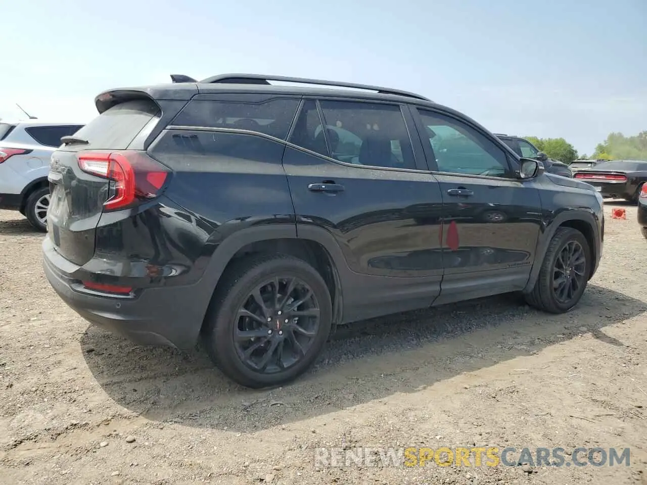 3 Фотография поврежденного автомобиля 3GKALMEG0RL356140 GMC TERRAIN 2024