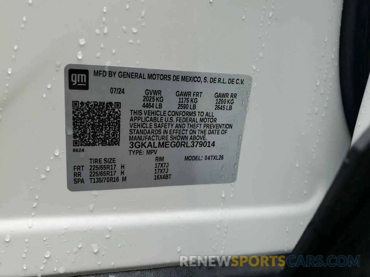 13 Фотография поврежденного автомобиля 3GKALMEG0RL379014 GMC TERRAIN 2024
