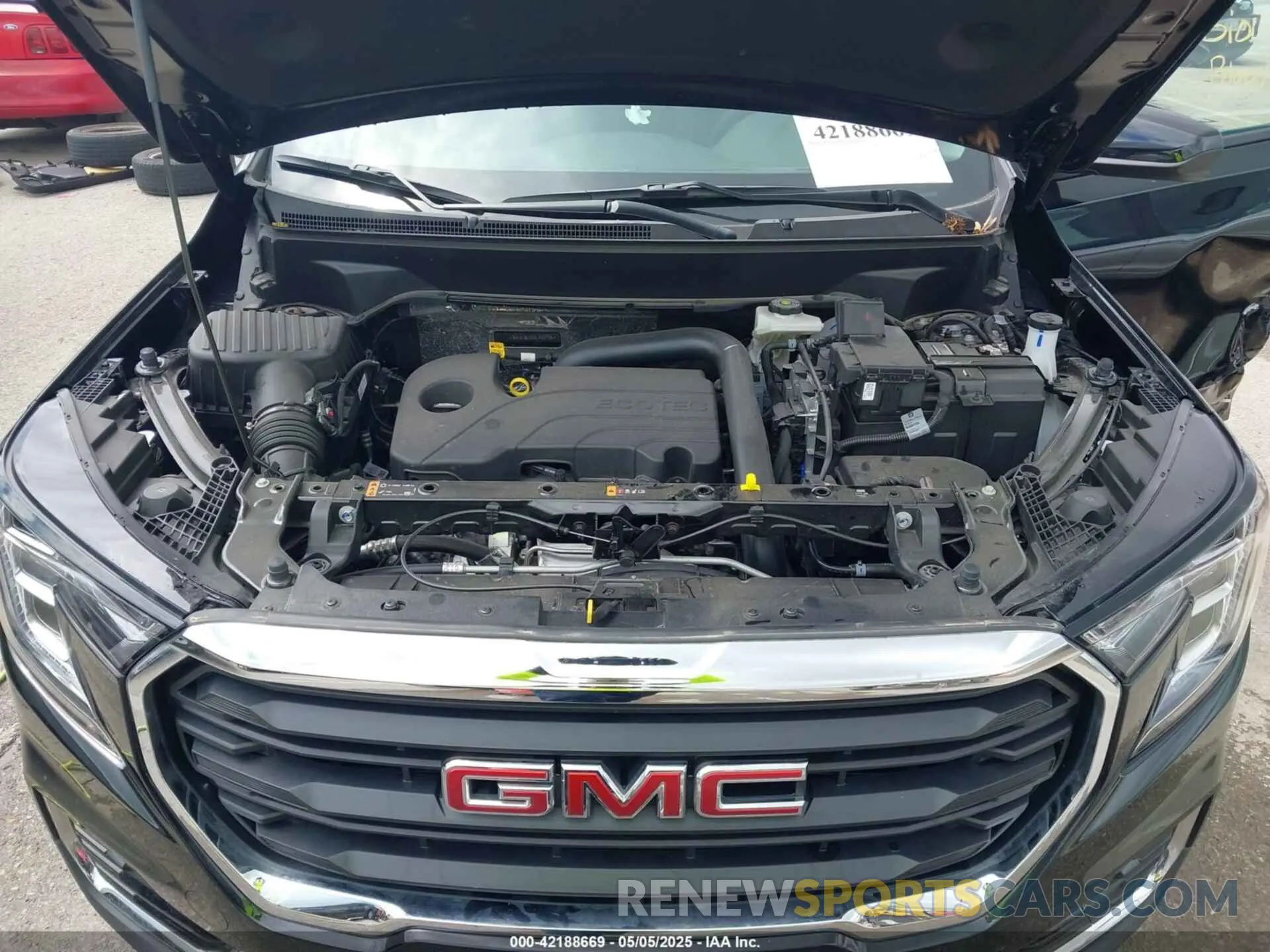 10 Photograph of a damaged car 3GKALMEG0RL400735 GMC TERRAIN 2024
