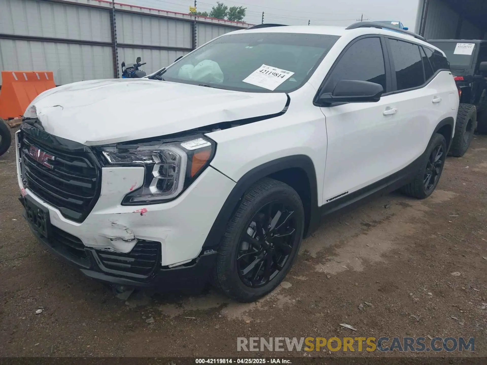 2 Photograph of a damaged car 3GKALMEG1RL251171 GMC TERRAIN 2024