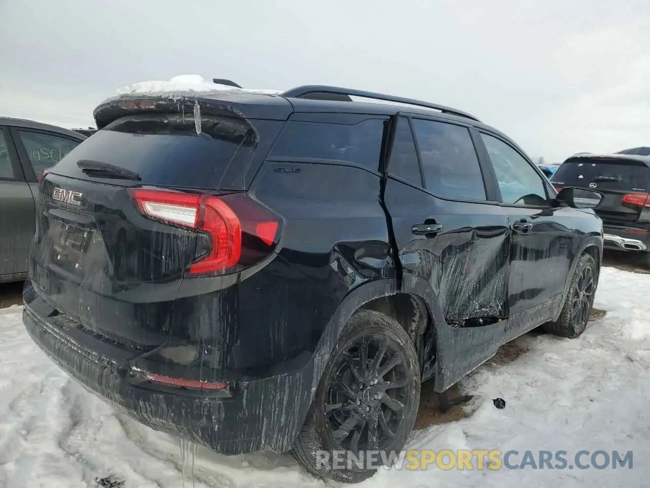 3 Photograph of a damaged car 3GKALMEG1RL278807 GMC TERRAIN 2024