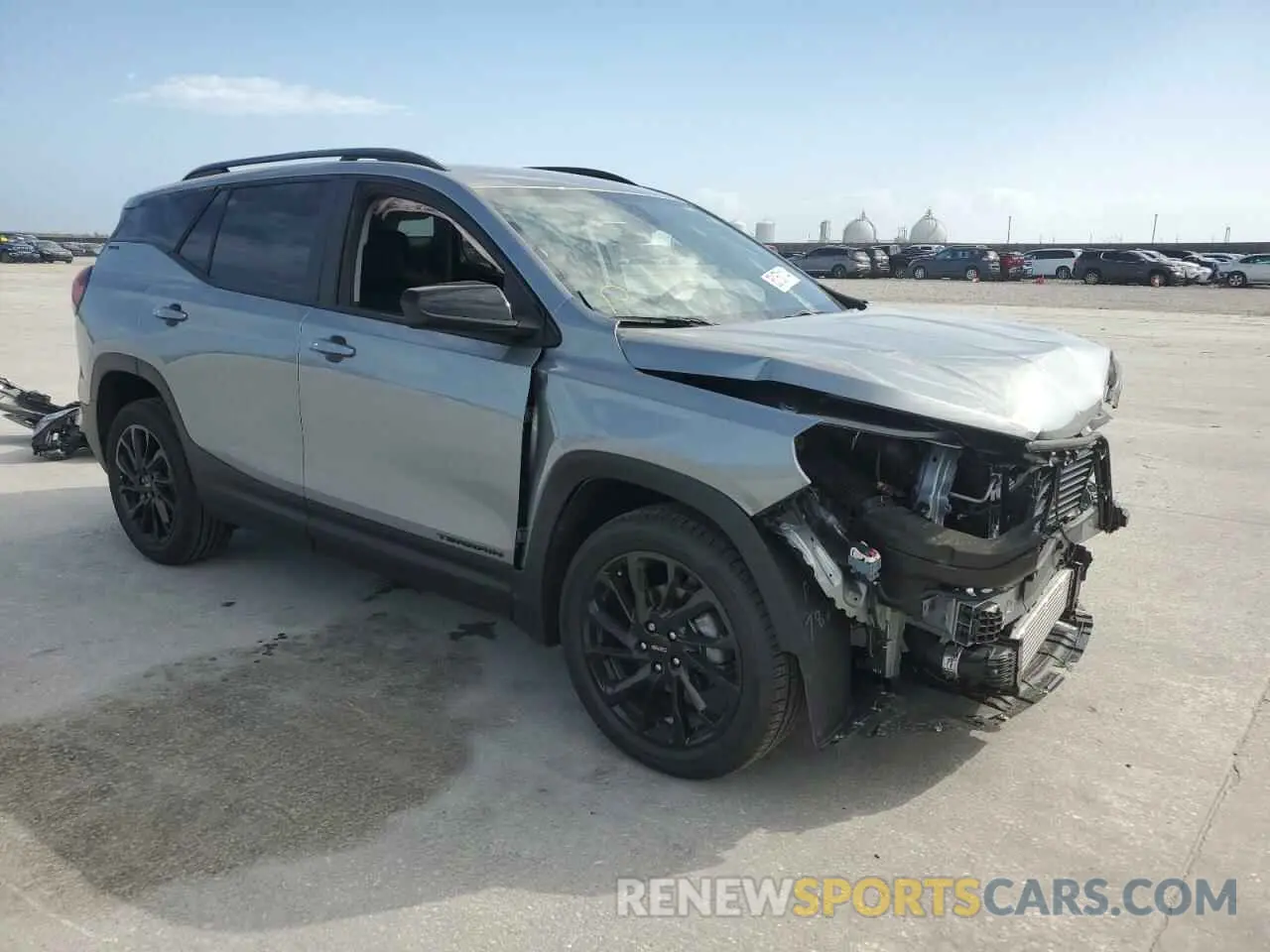 4 Фотография поврежденного автомобиля 3GKALMEG1RL382469 GMC TERRAIN 2024