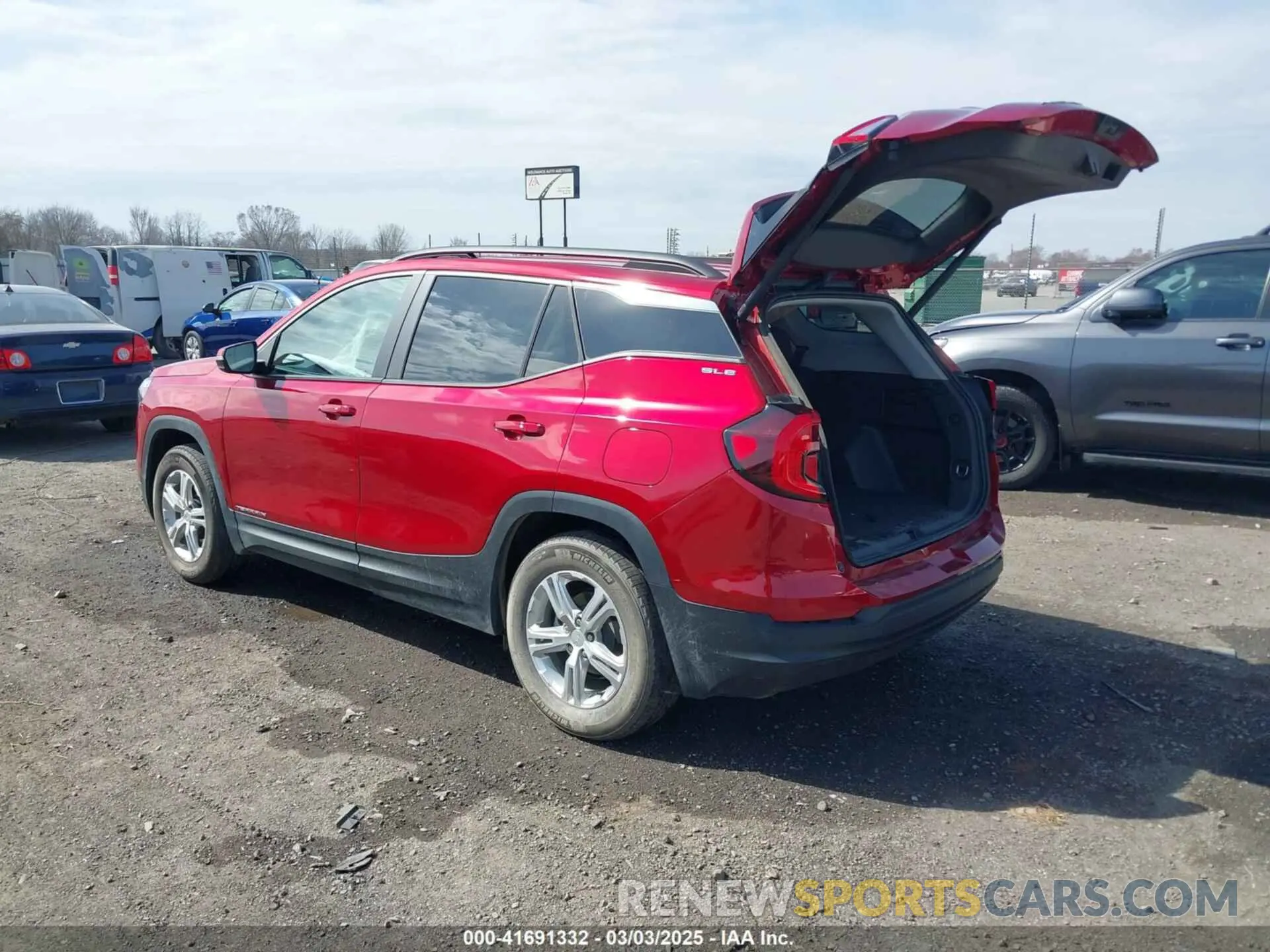 3 Фотография поврежденного автомобиля 3GKALMEG2RL385512 GMC TERRAIN 2024