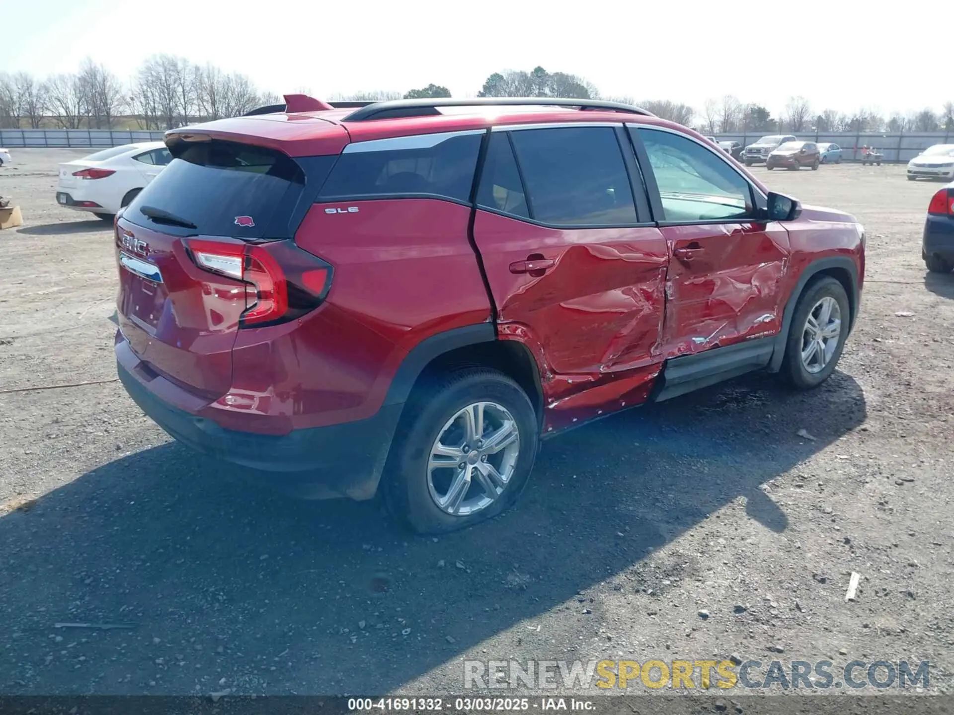 4 Фотография поврежденного автомобиля 3GKALMEG2RL385512 GMC TERRAIN 2024