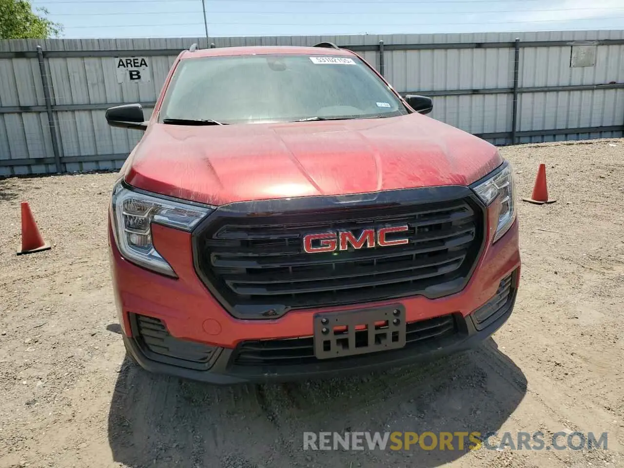 5 Photograph of a damaged car 3GKALMEG2RL395277 GMC TERRAIN 2024
