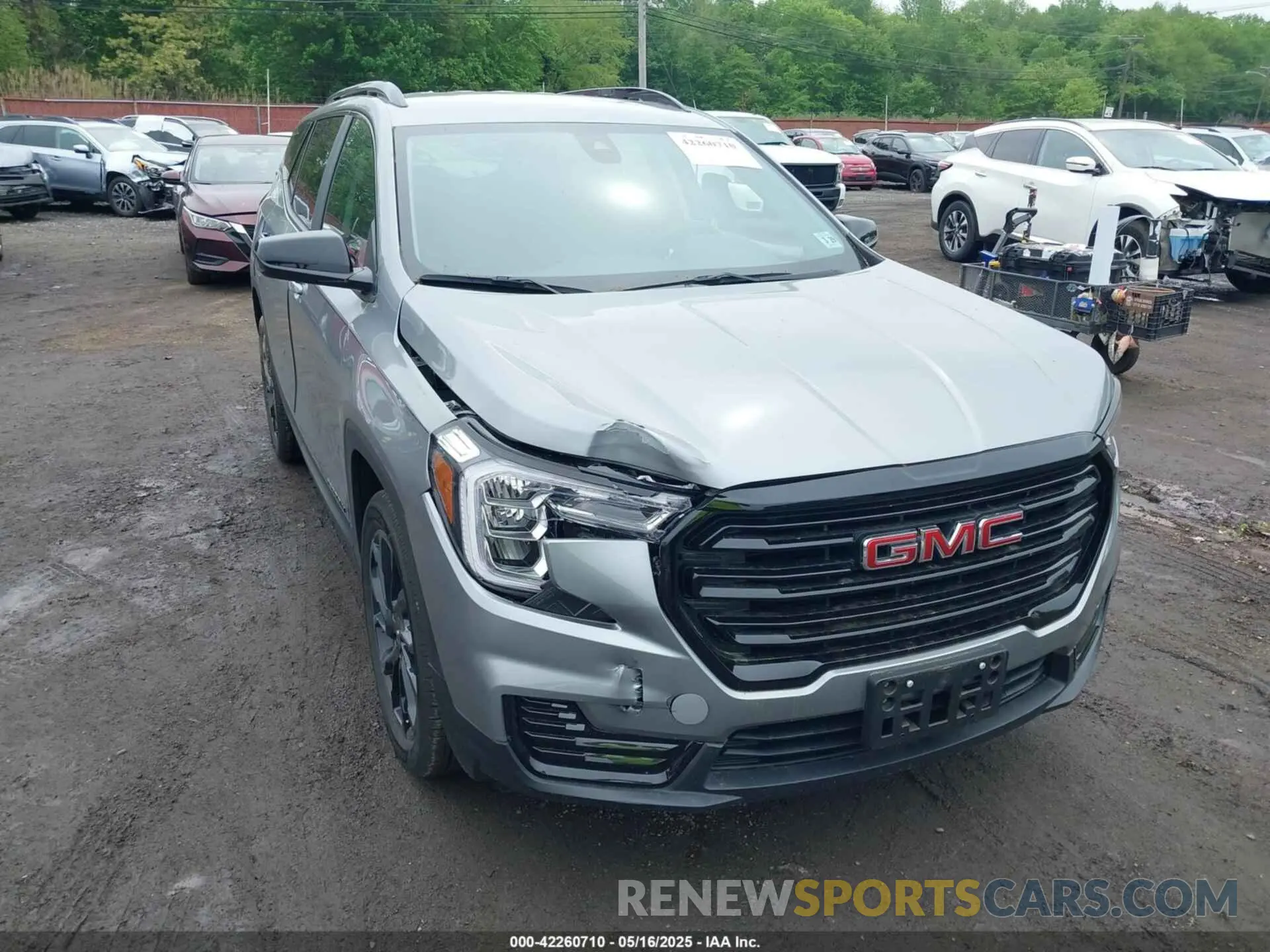 6 Photograph of a damaged car 3GKALMEG3RL238230 GMC TERRAIN 2024