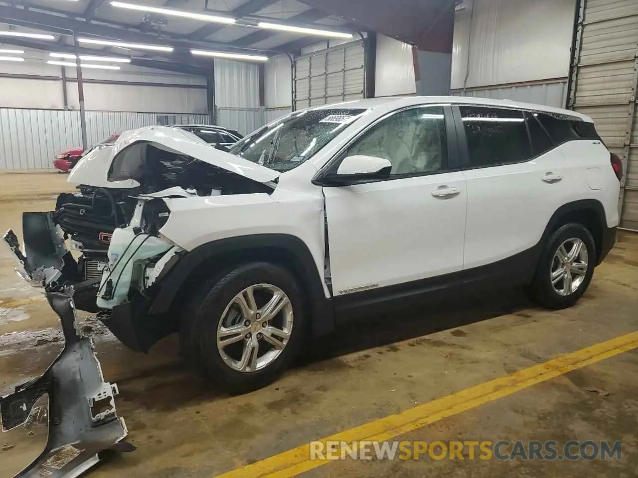 1 Photograph of a damaged car 3GKALMEG3RL368685 GMC TERRAIN 2024