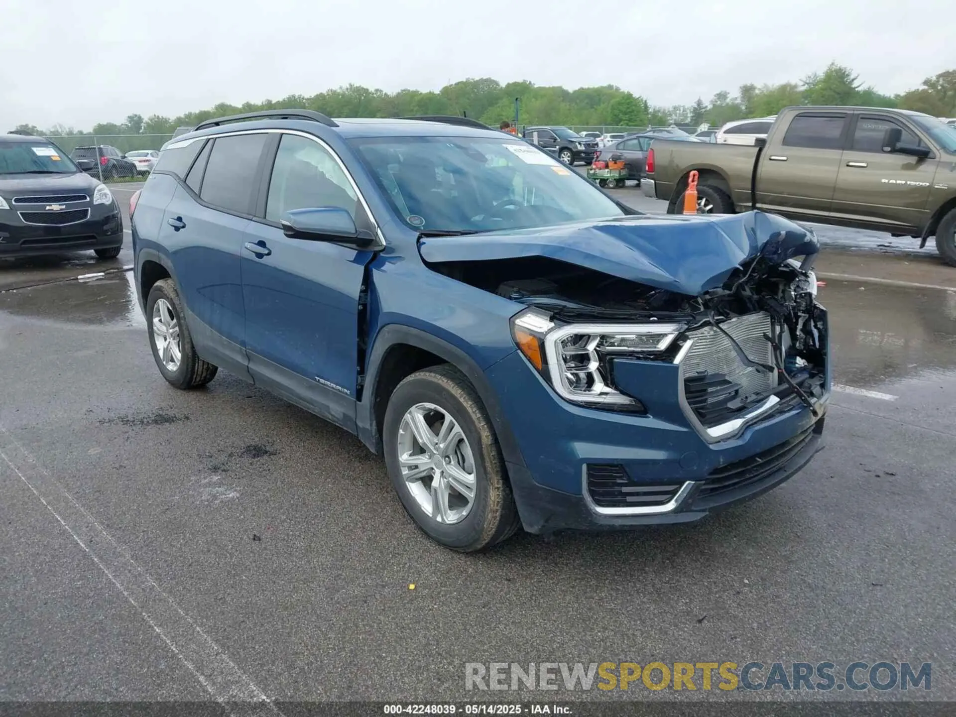 1 Photograph of a damaged car 3GKALMEG4RL249642 GMC TERRAIN 2024