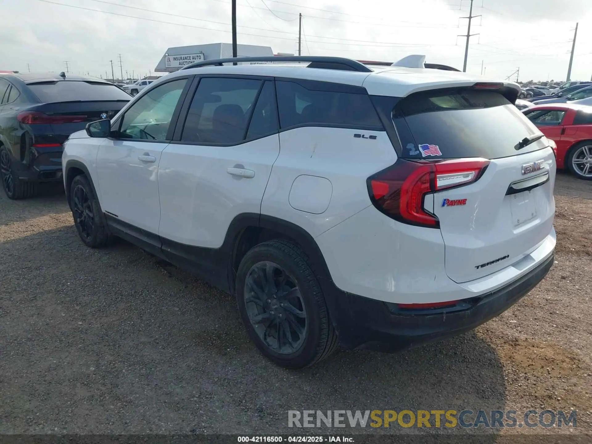 3 Фотография поврежденного автомобиля 3GKALMEG4RL353516 GMC TERRAIN 2024