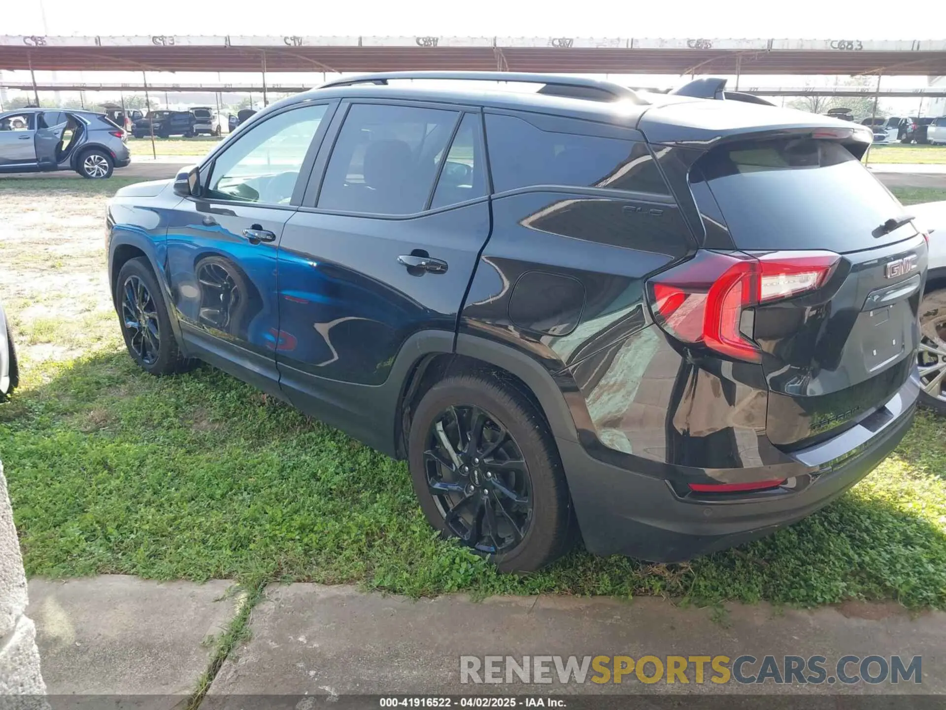 3 Photograph of a damaged car 3GKALMEG6RL391636 GMC TERRAIN 2024