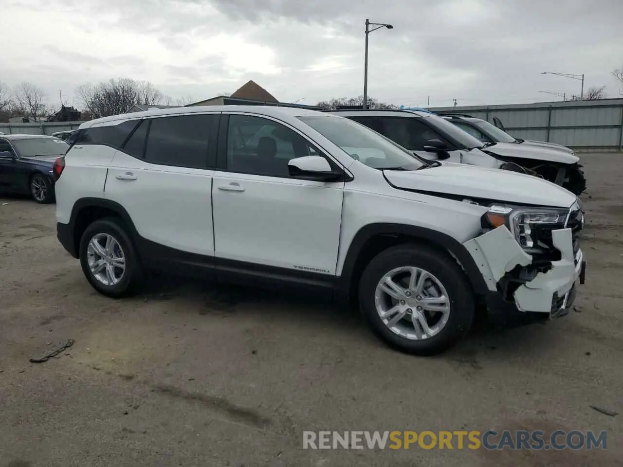 4 Фотография поврежденного автомобиля 3GKALMEG6RL394973 GMC TERRAIN 2024