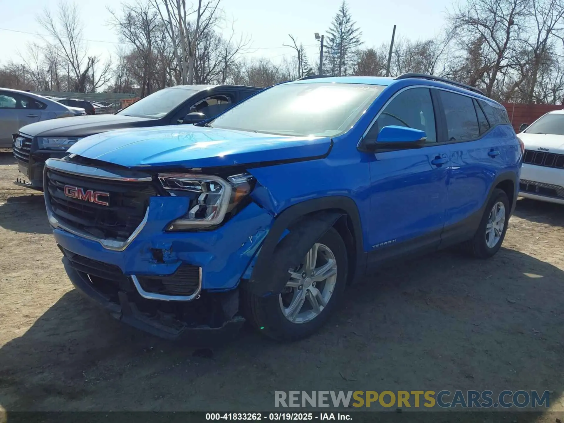 2 Фотография поврежденного автомобиля 3GKALMEG7RL182227 GMC TERRAIN 2024