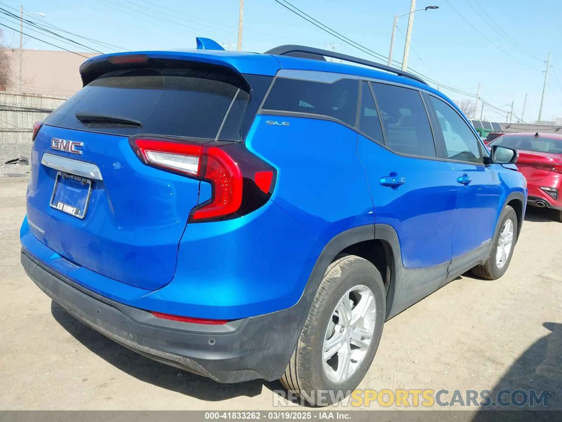 4 Фотография поврежденного автомобиля 3GKALMEG7RL182227 GMC TERRAIN 2024