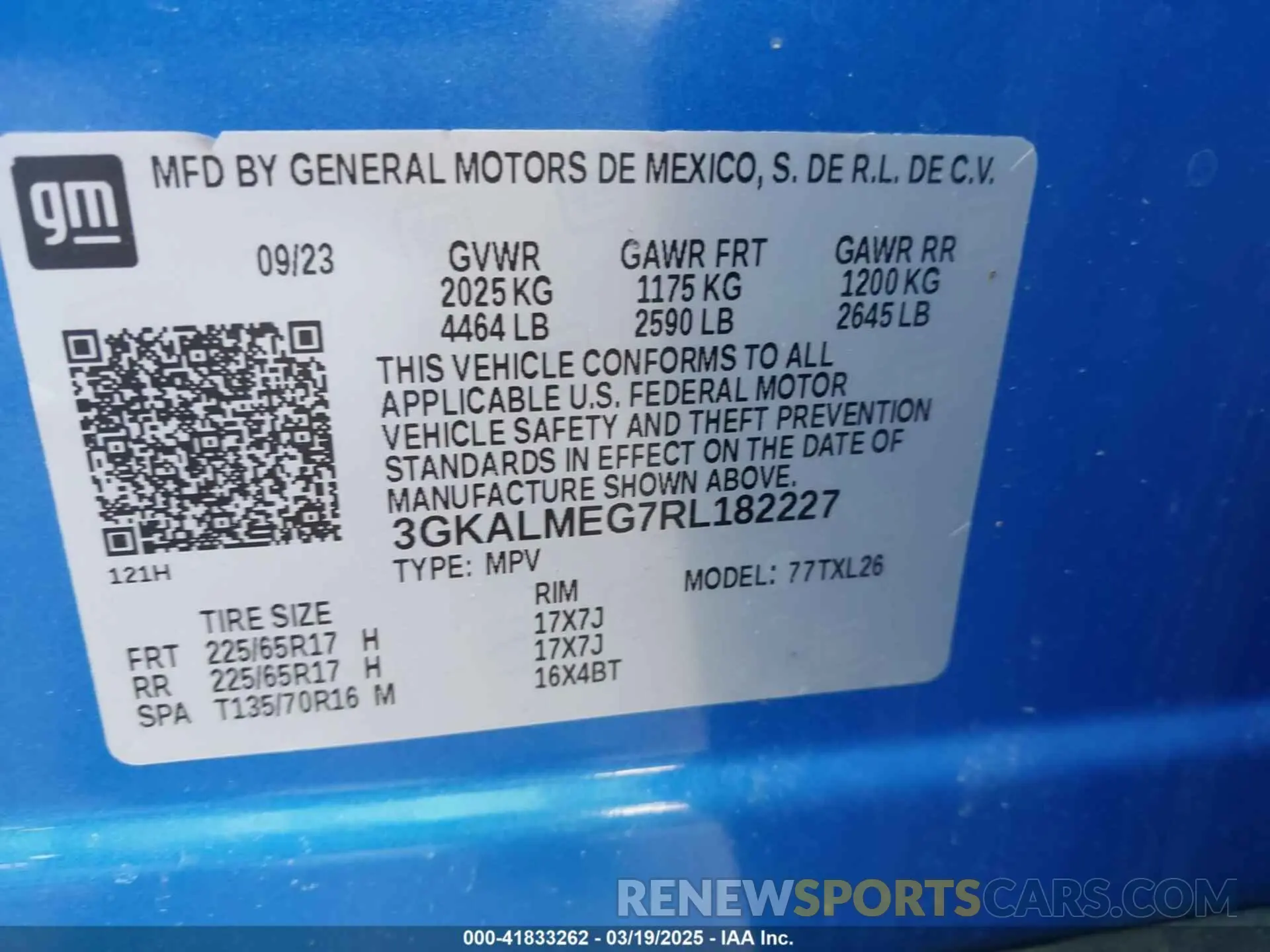 9 Фотография поврежденного автомобиля 3GKALMEG7RL182227 GMC TERRAIN 2024