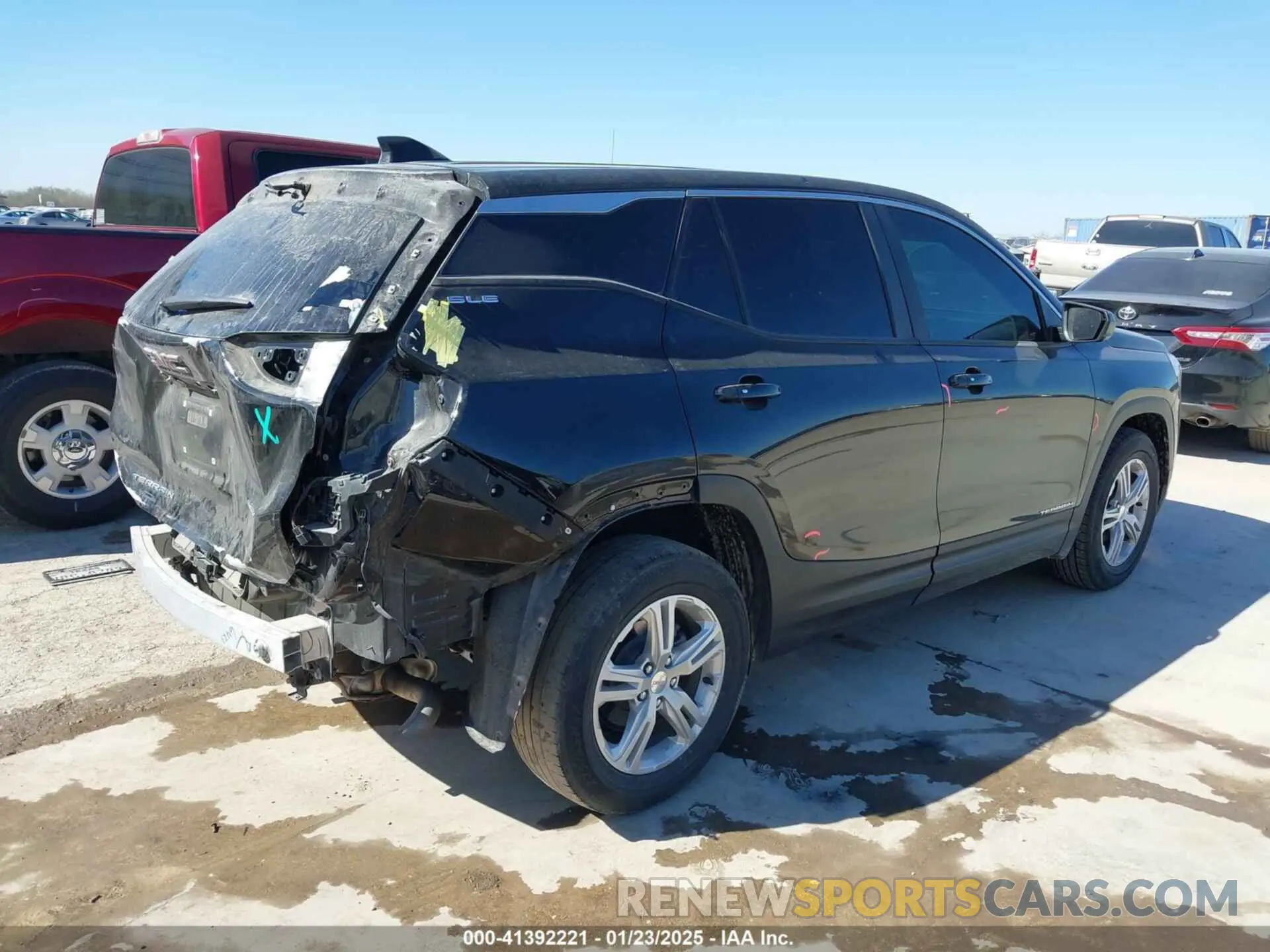 4 Фотография поврежденного автомобиля 3GKALMEG7RL276026 GMC TERRAIN 2024