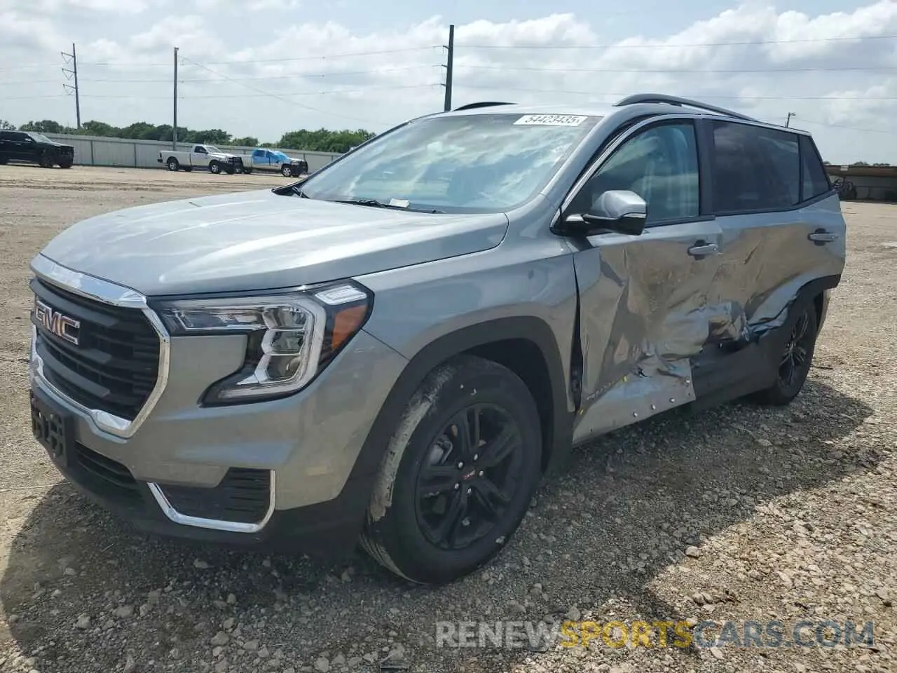 1 Photograph of a damaged car 3GKALMEG7RL396649 GMC TERRAIN 2024